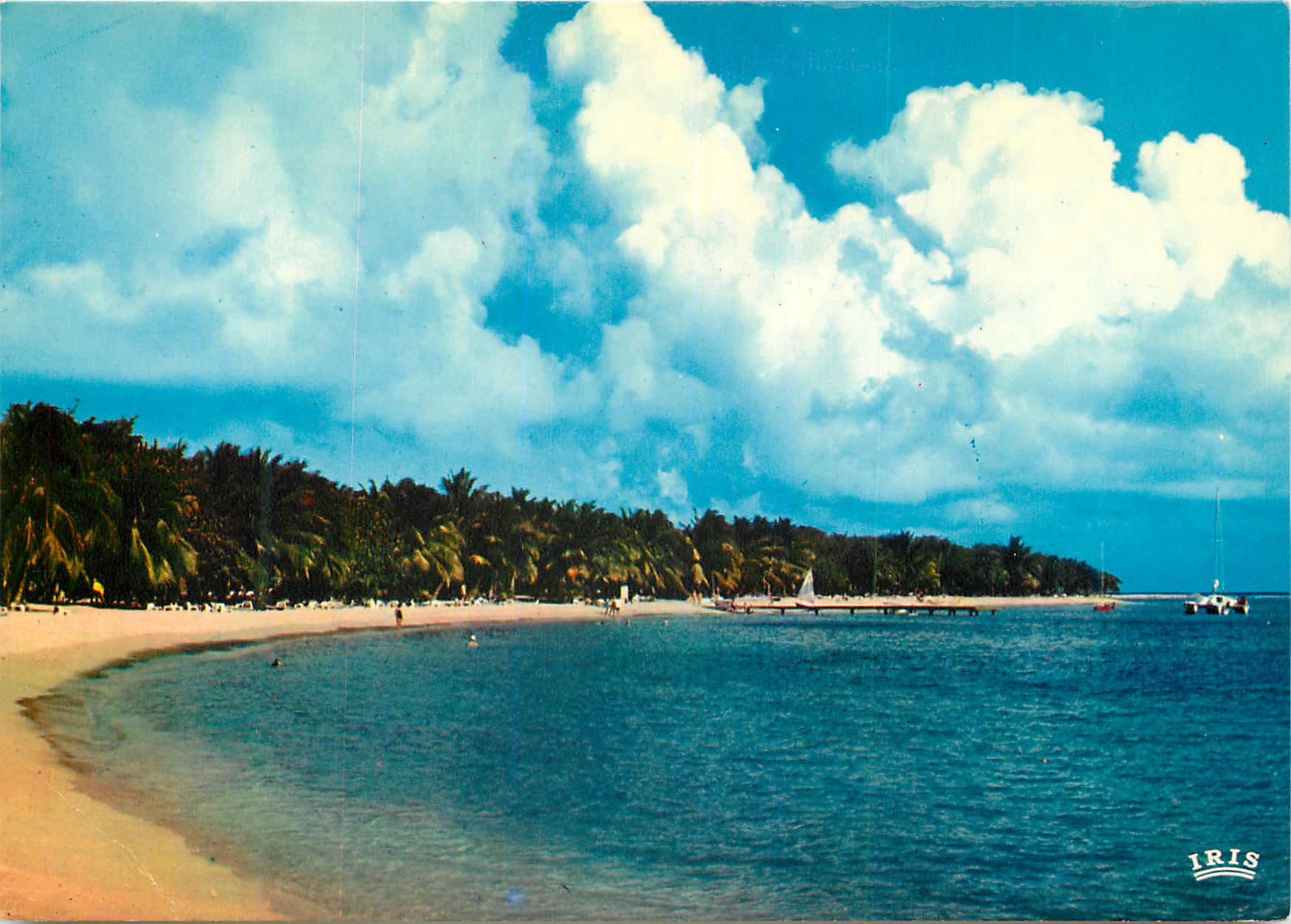 CPM Guadeloupe Plage de la Caravelle