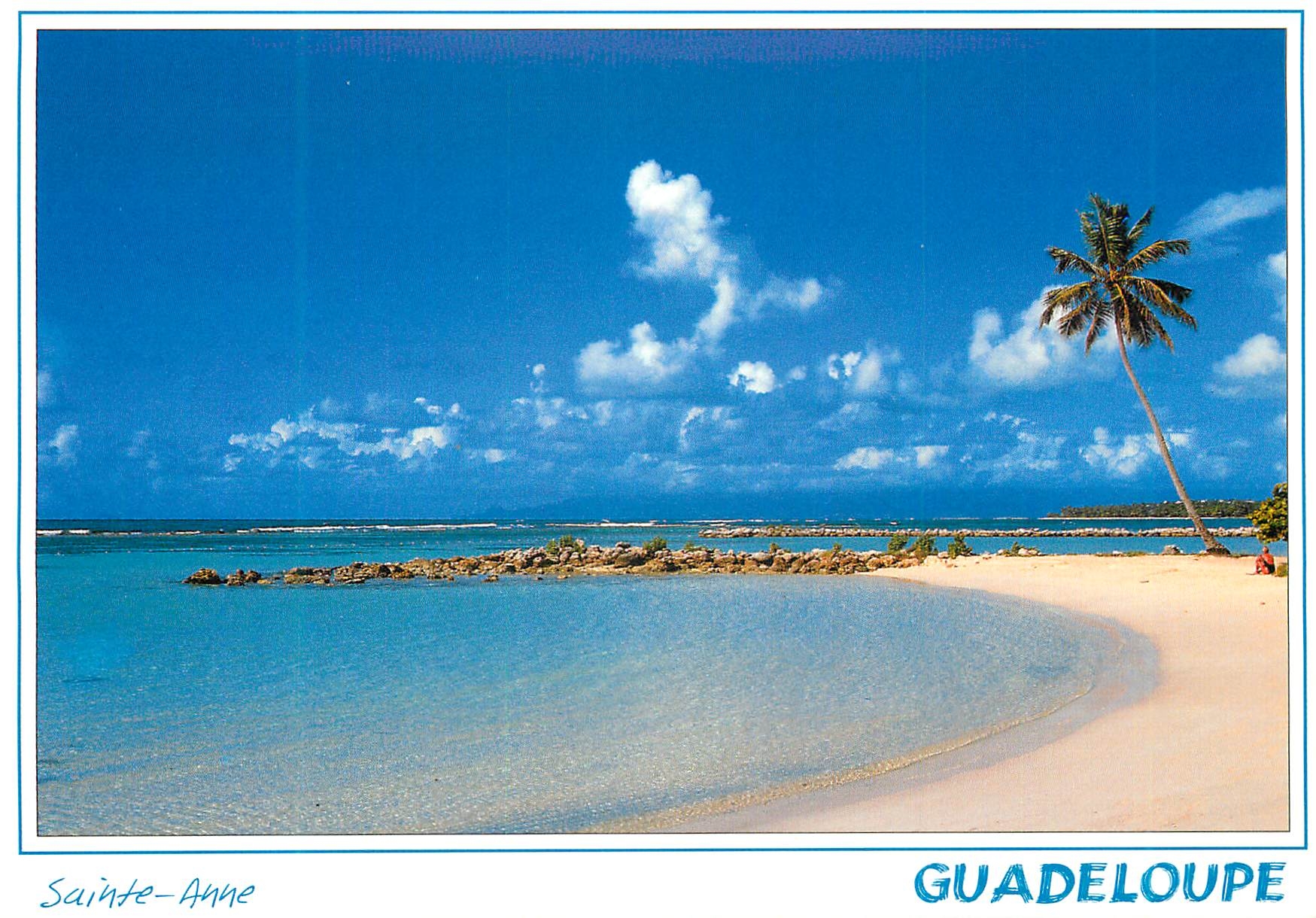 Sainte-Anne — plage — Éditions André Exbrayat, n° G 298 A