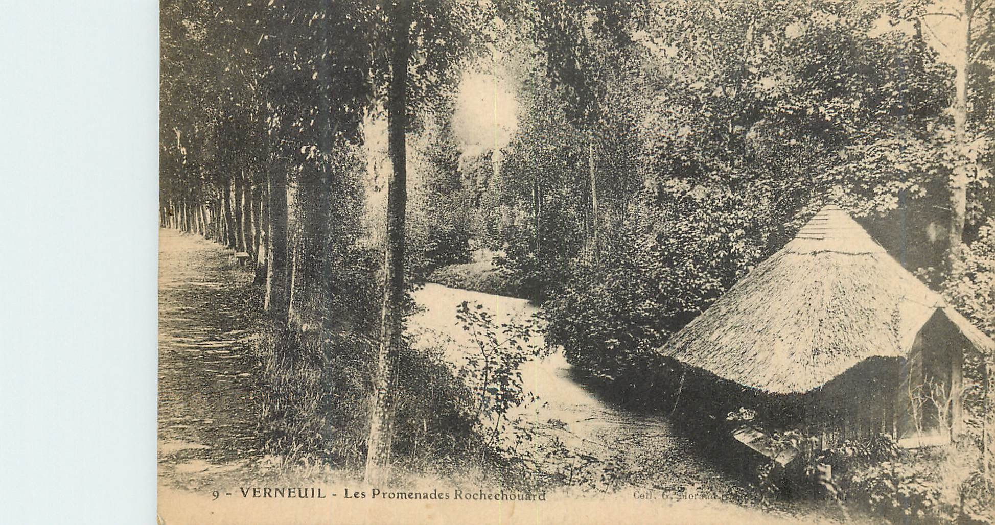 CPA Vernuil Les Promenades Rochechouart