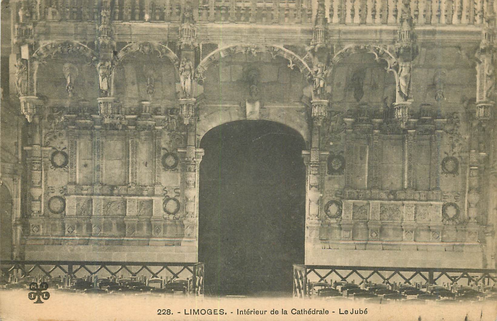 Limoges - Intérieur de la Cathédrale - Le Jubé