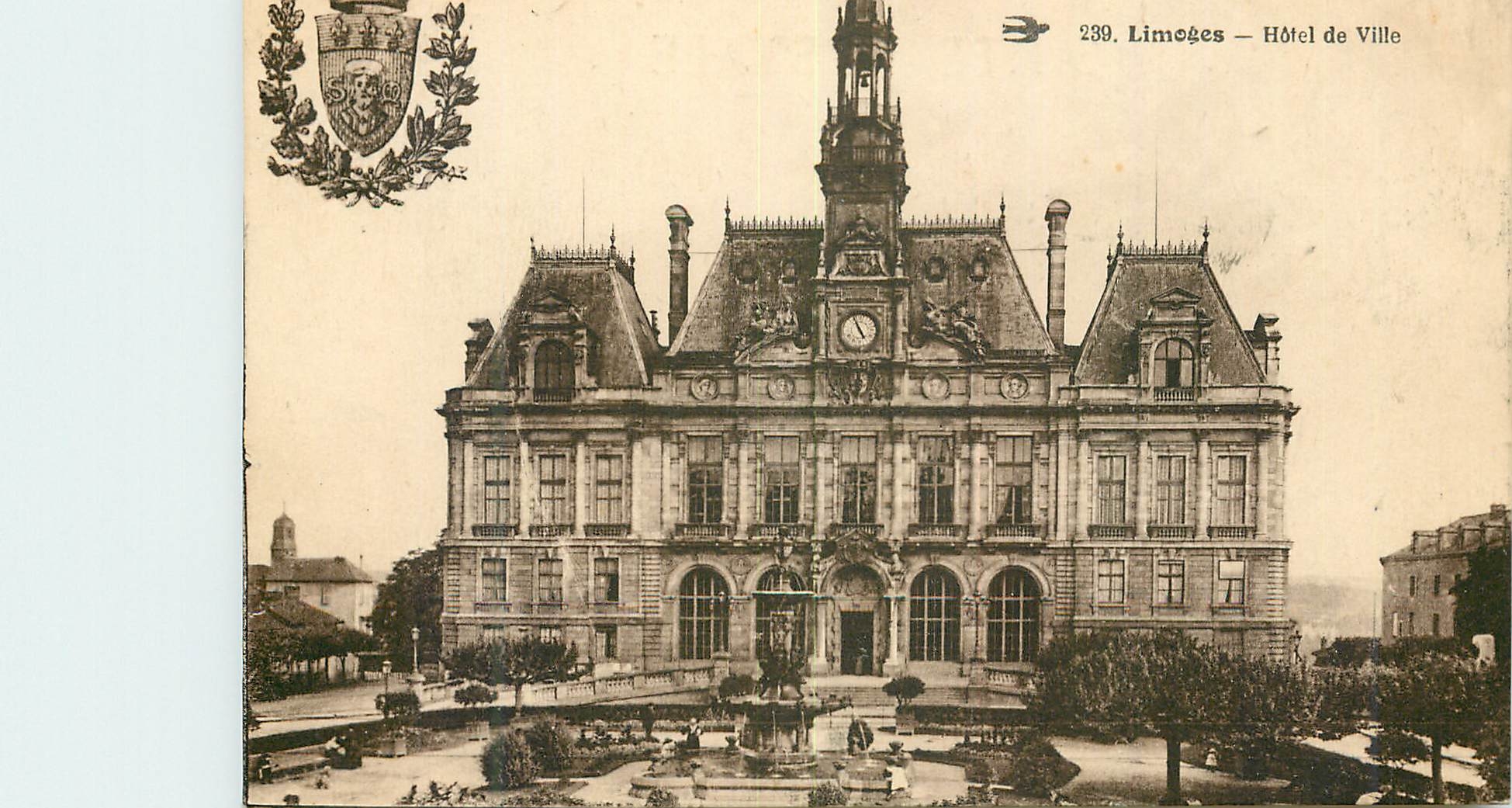 CPA Limoges Hotel de Ville