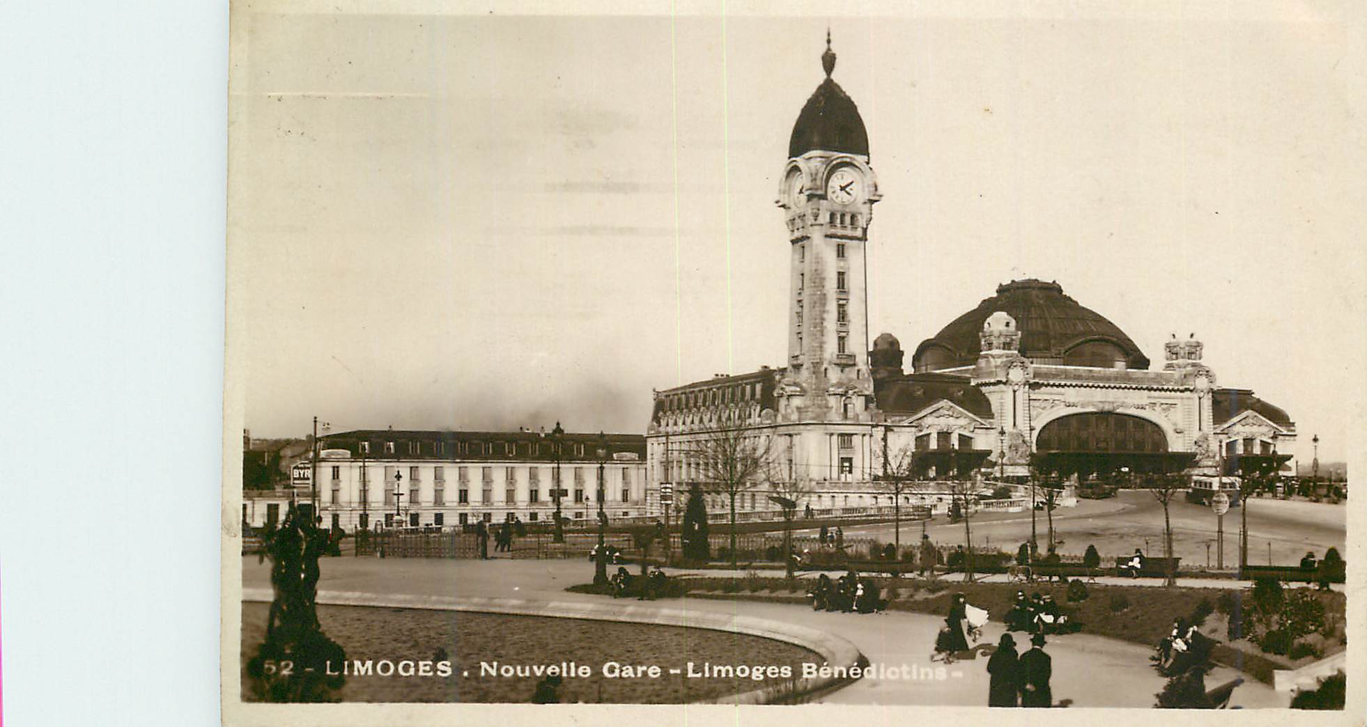 CPA Limoges Nouvelle Gare Limoges Benedictine