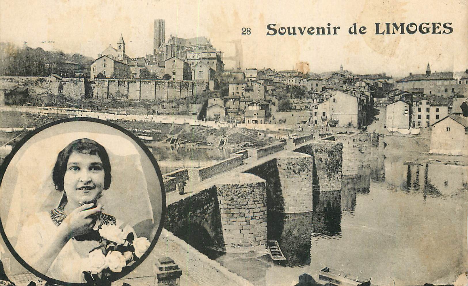 CPA Souvenir de Limoges