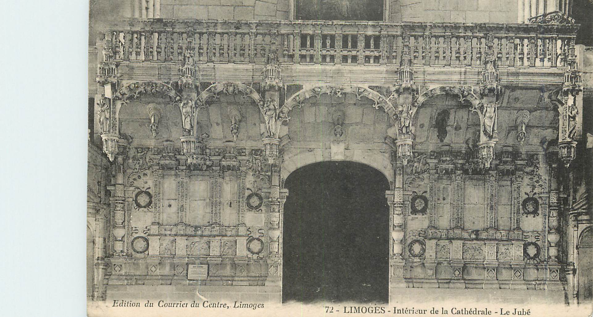 CPA Limoges Interieur de la Cathedrale La Jube