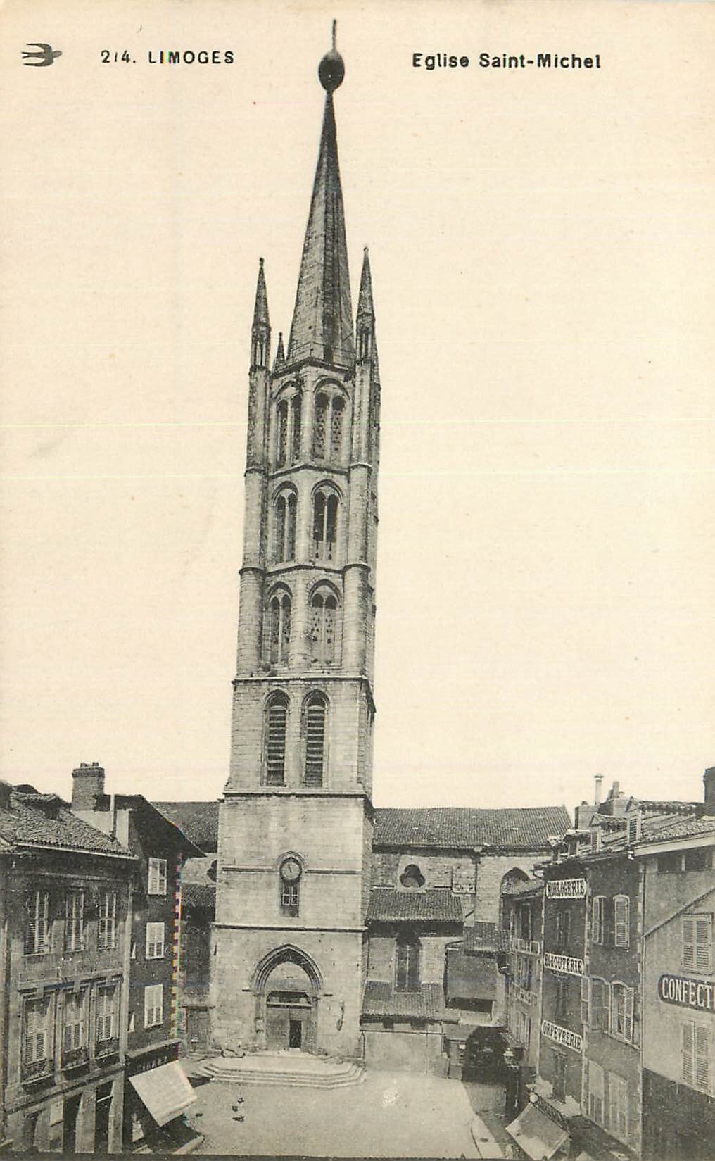 CPA Limoges Eglise Saint Michel