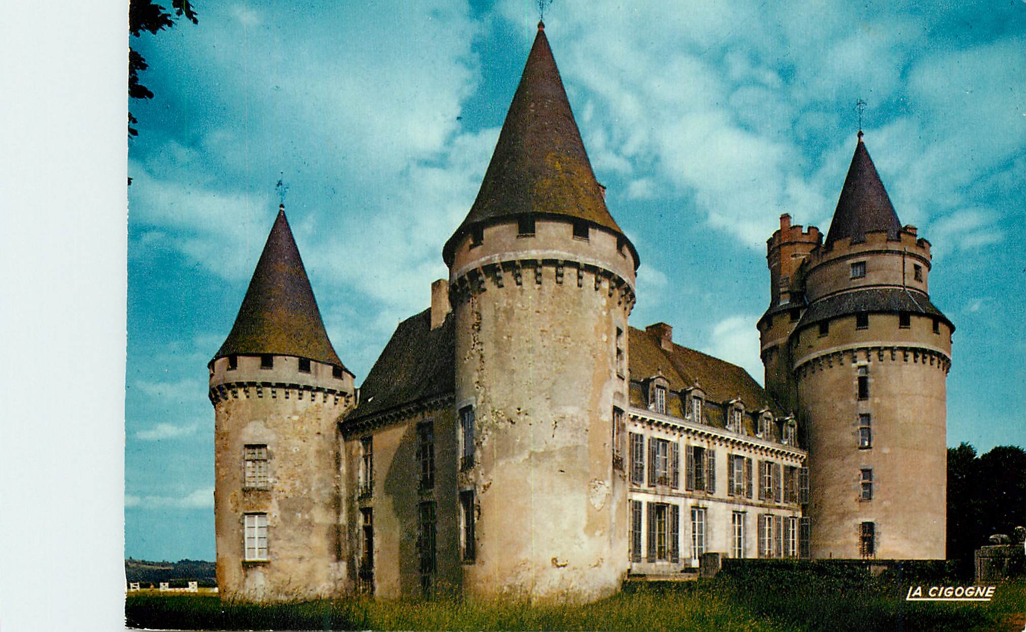 CPM Coussac Bonneval Haute Vienne Le Chateau editie aux xii et xiv siecles
