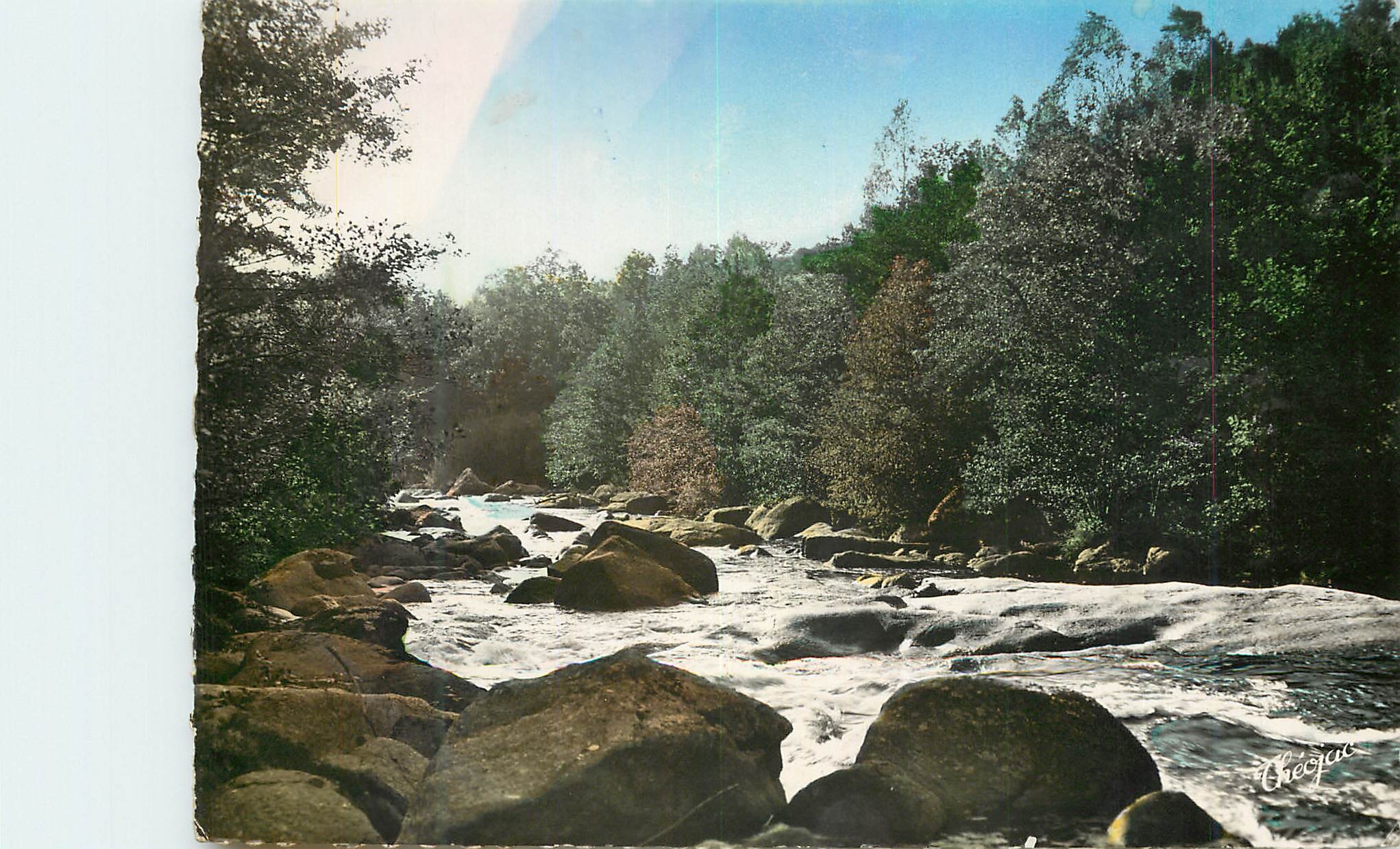 CPM Nedde Hte Vienne Les rochers de Negremont