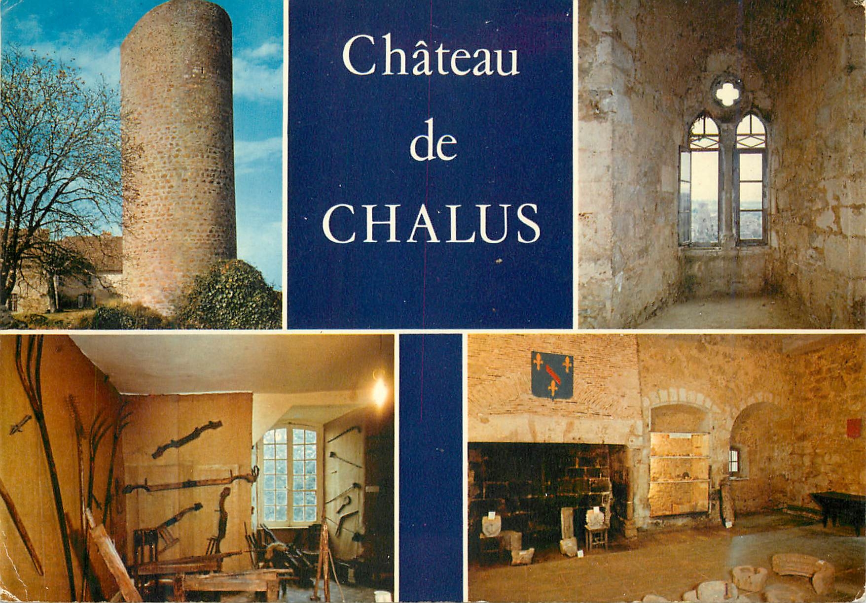 CPM Chateau de Chalus Chalus Haute Vienne Cite historique