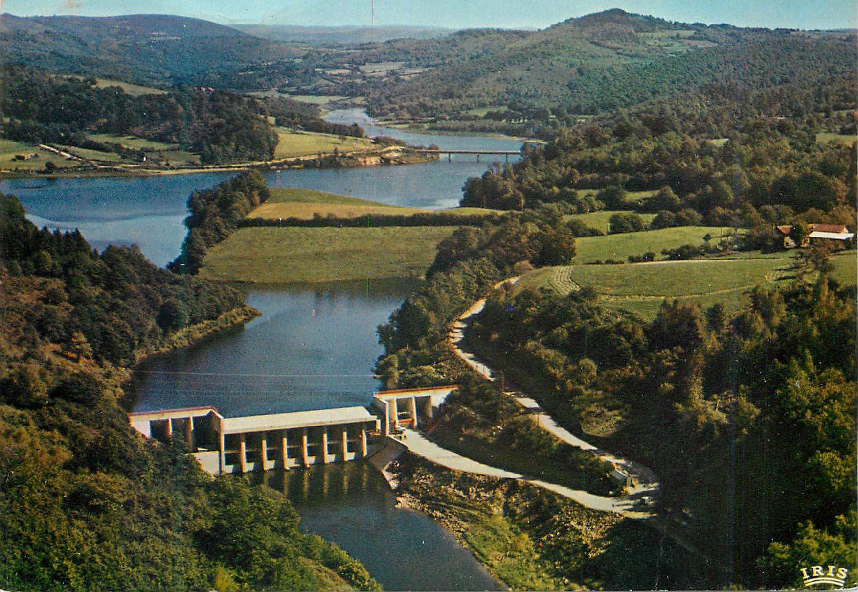 CPM Le Limousin Touristique Route des Monts et Barrages le Barrage de Bujaleuf dit de Maulde
