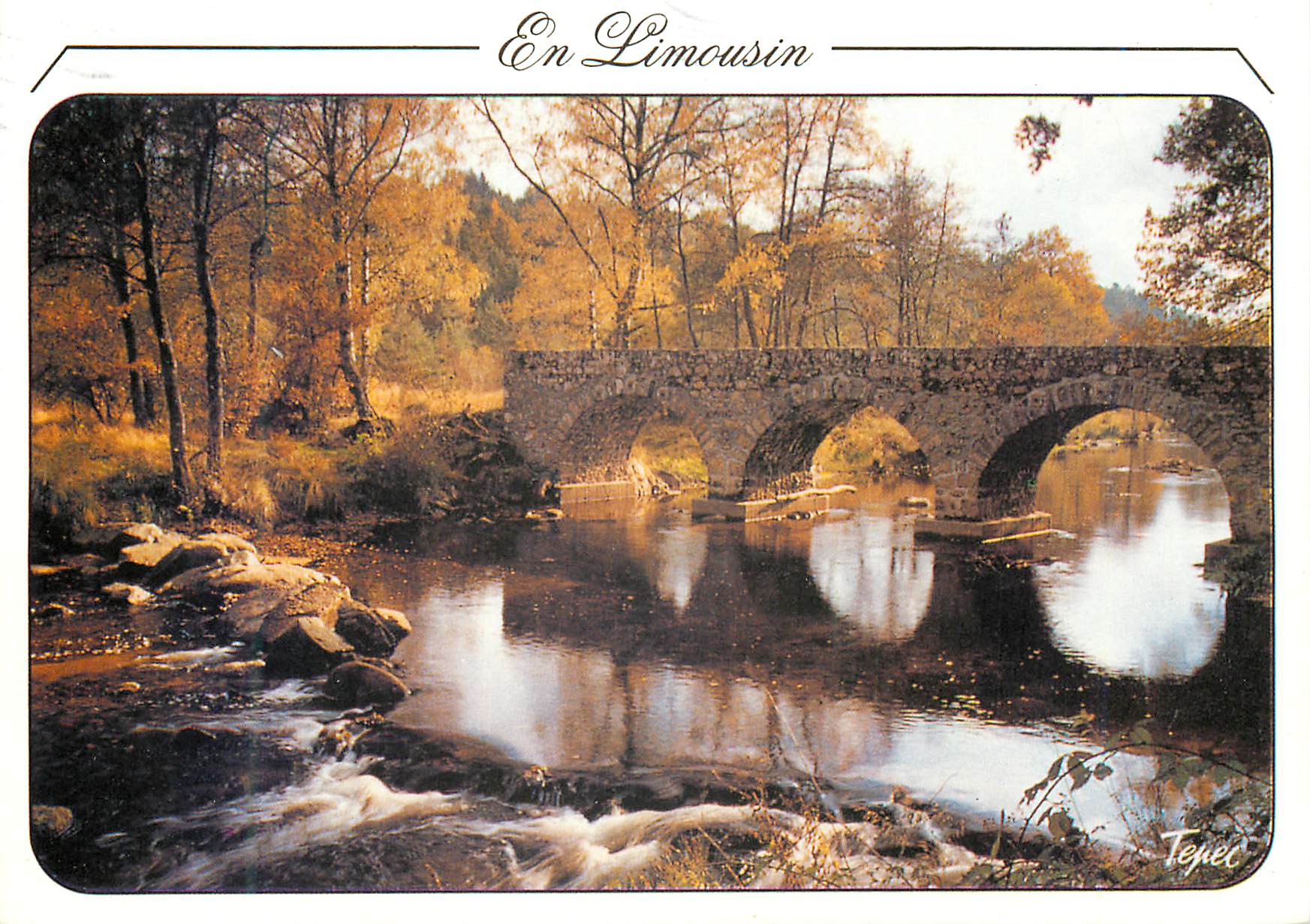 CPM En Limousin Pont de Claveyrolas Sur la Vienne au pays de Vassiviere