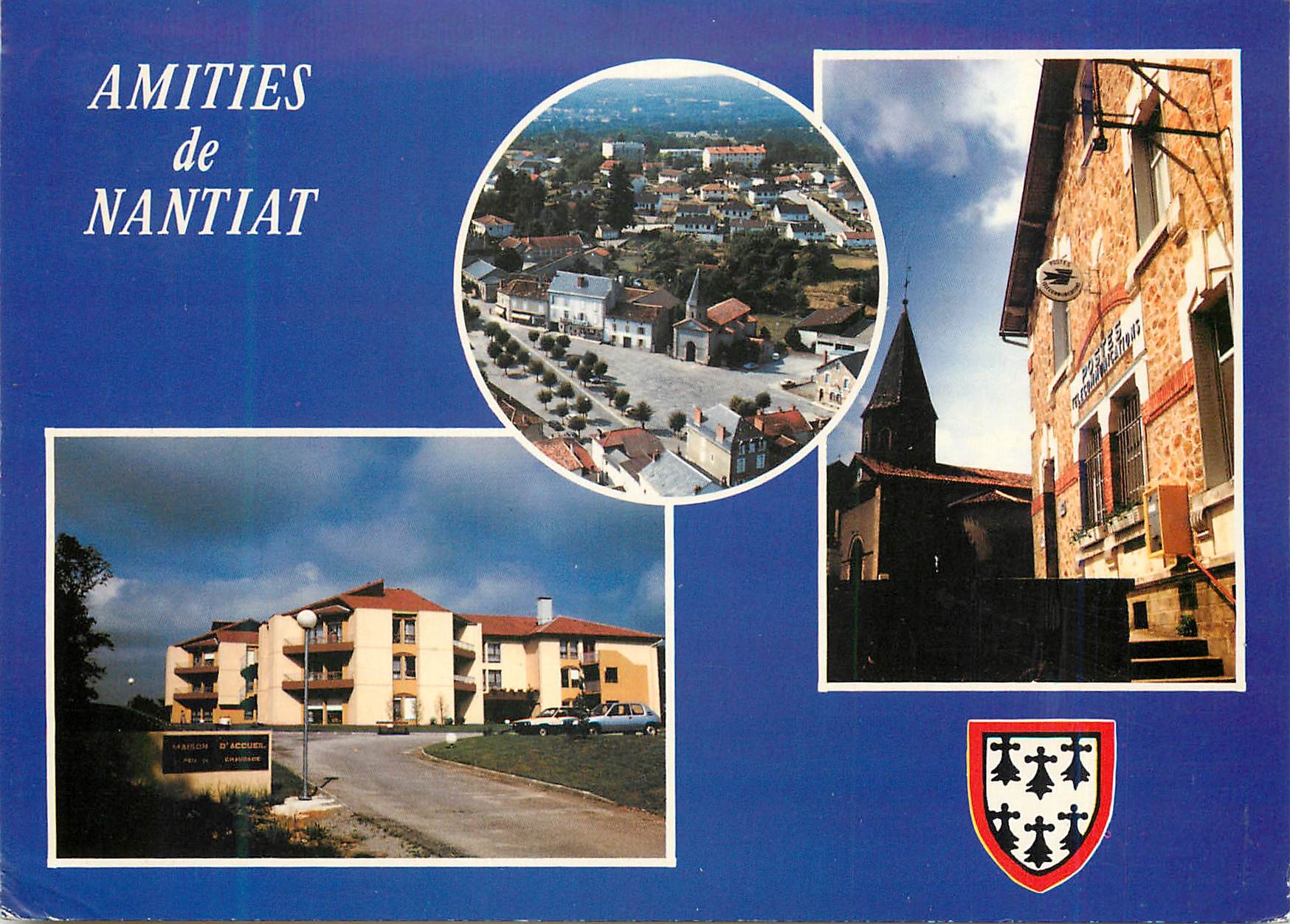 CPM Amities de Nantiat Images de France Limousin Amities de Nantiat
