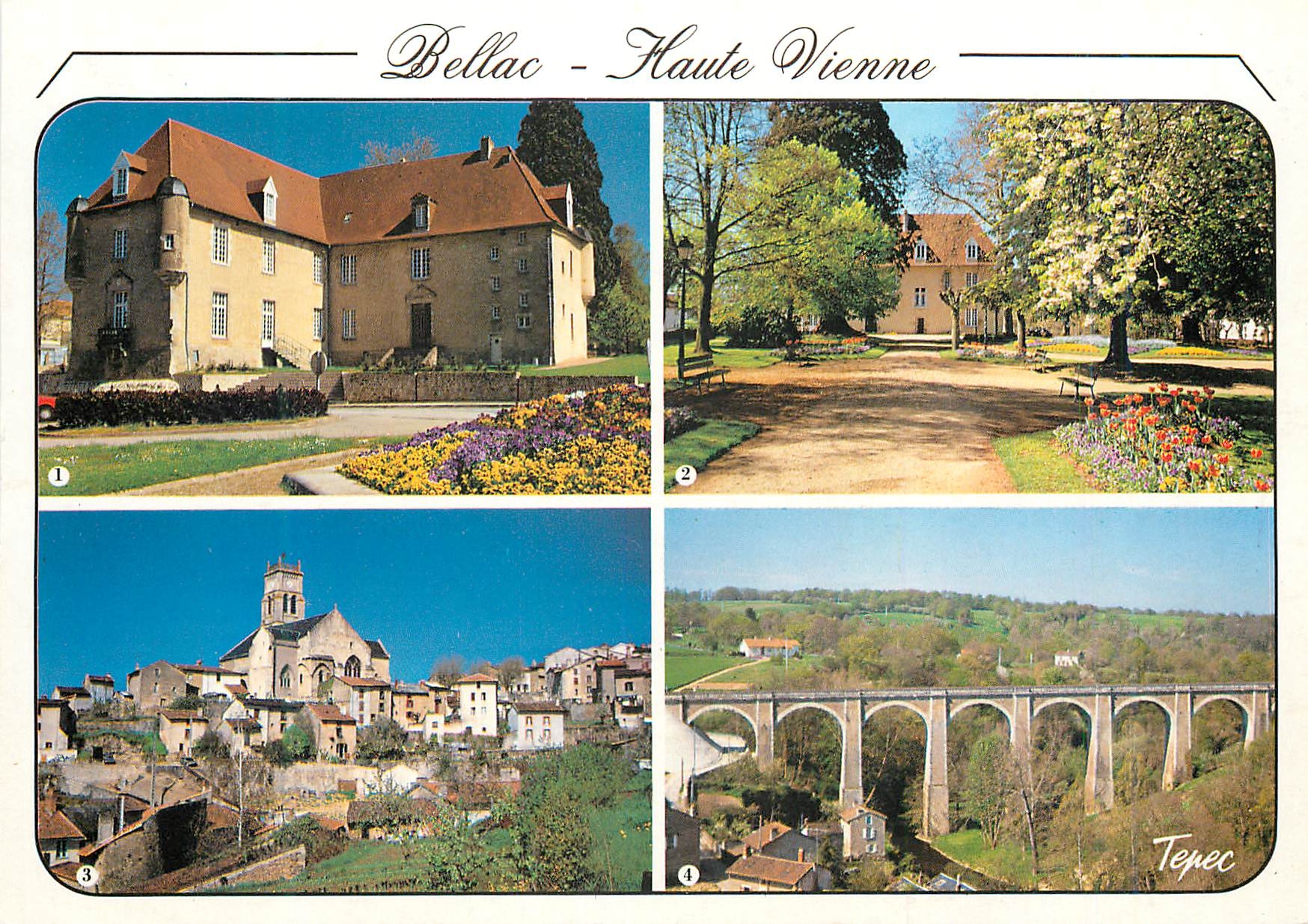 CPM Bellac Haute Vienne Pays des Bellachons