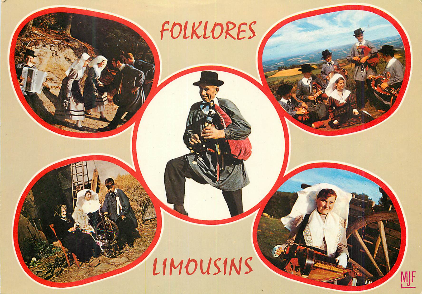 Folklores Limousins — Édition MJF — n° FL 1(71)