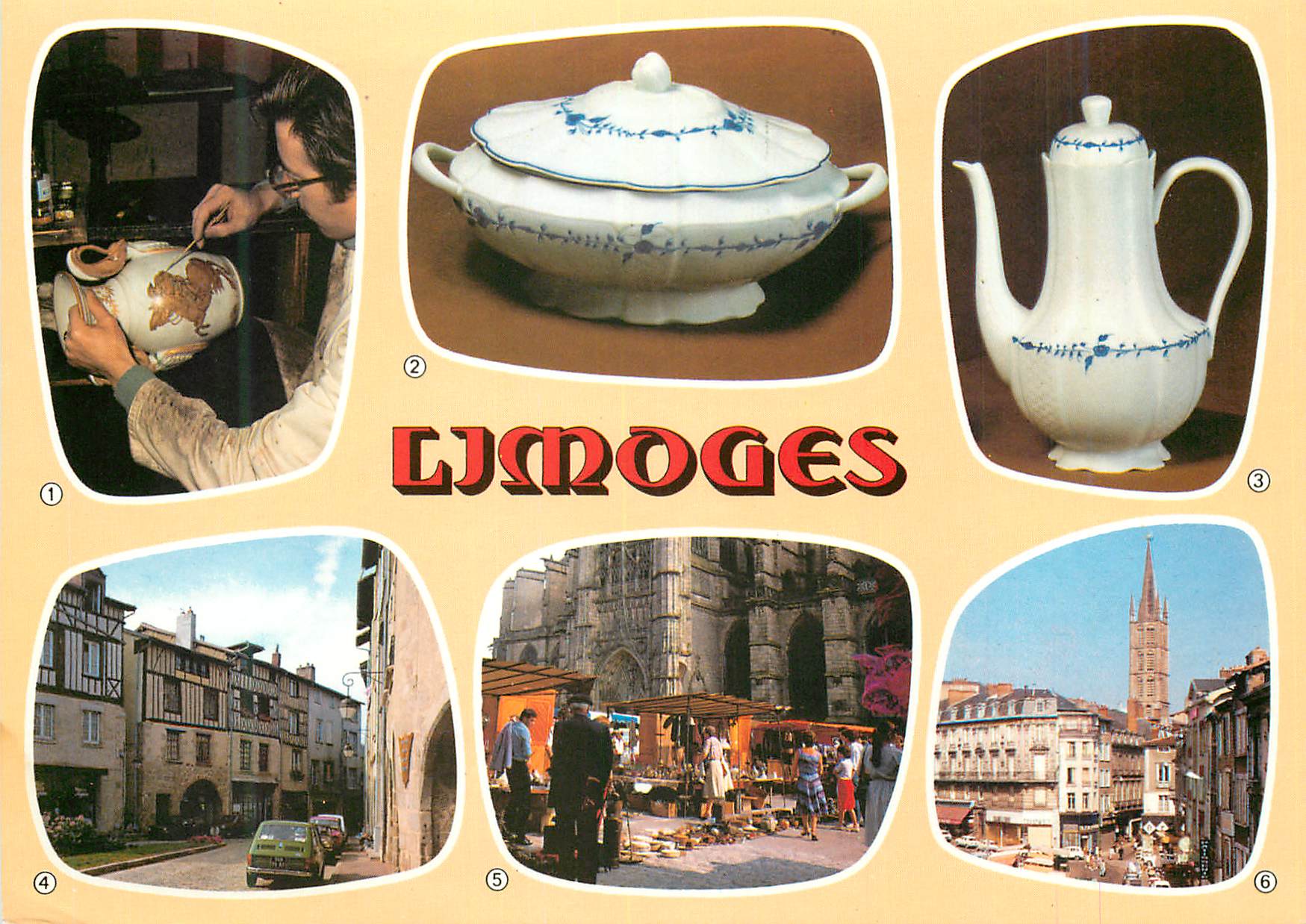 CPM Limoges Capitele de renommee mondiale pour sa porcelaine