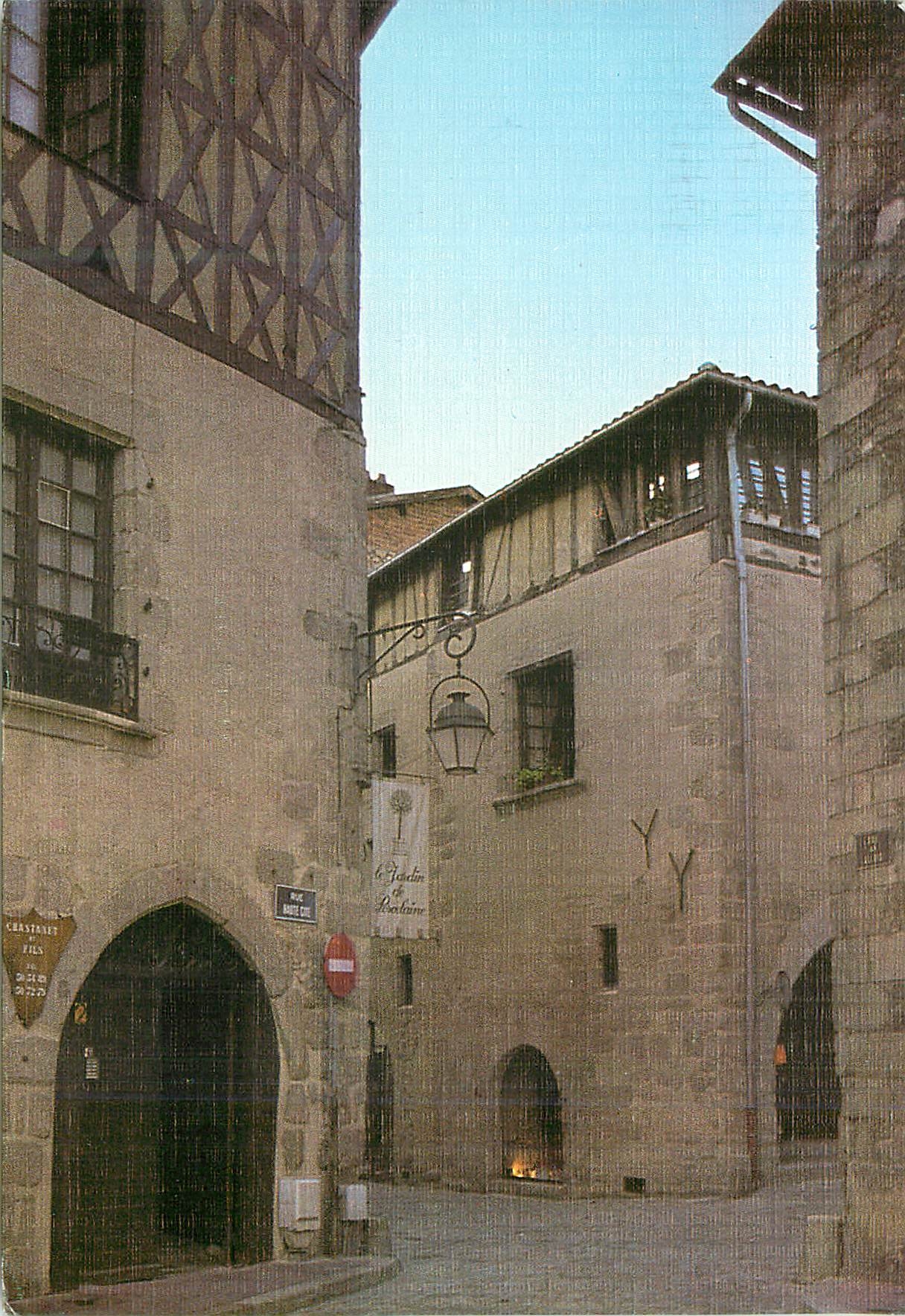 Limoges (87) — Wiederhergestelltes altes Limoges: Place de la Providence und Rue de la Providence — Editions René, n° TP 1189
