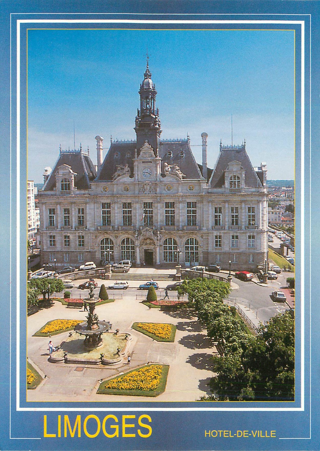 CPM Limoges Haute Vienne L Hotel de Ville