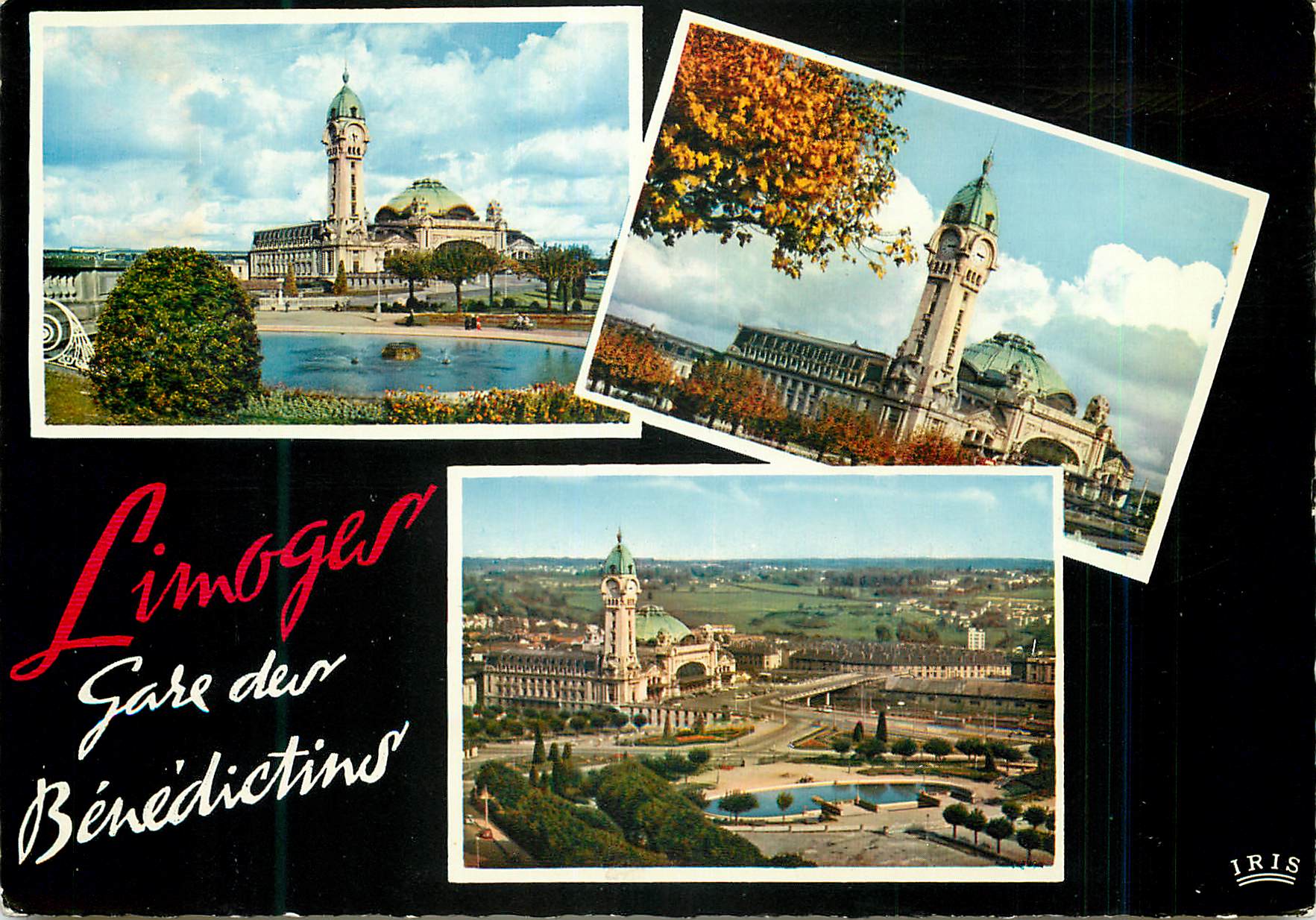 CPM Limoges Haute Vienne Limoges gare des Benedictins