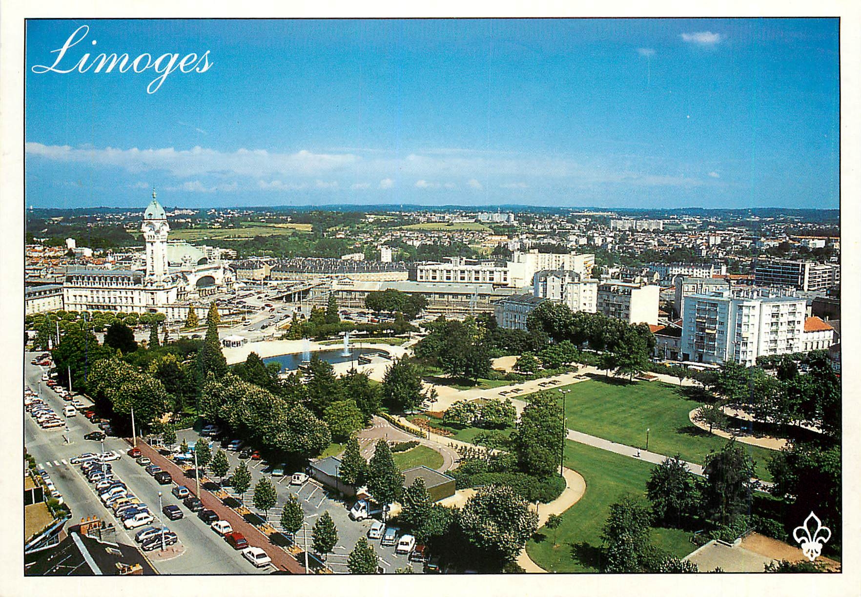 CPM Limoges Haute Vienne Vue panoramique sur la ville