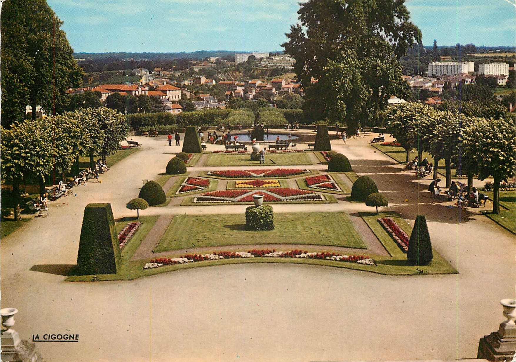 La Cigogne — Jardins de l'Évêché — Éditions 'La Cigogne', Limoges