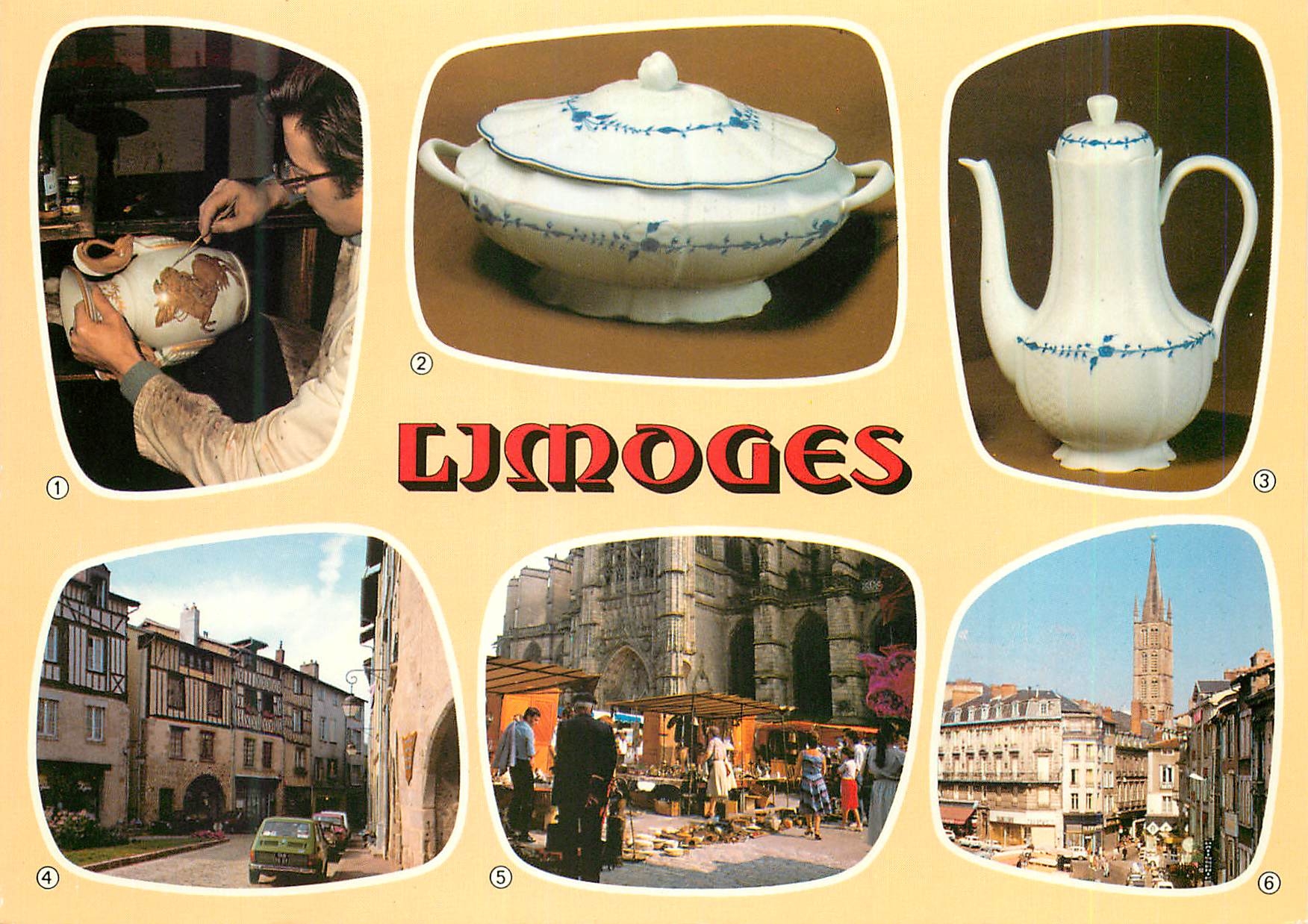 Limoges — Porcelaine et ville — Éditions TEPEC