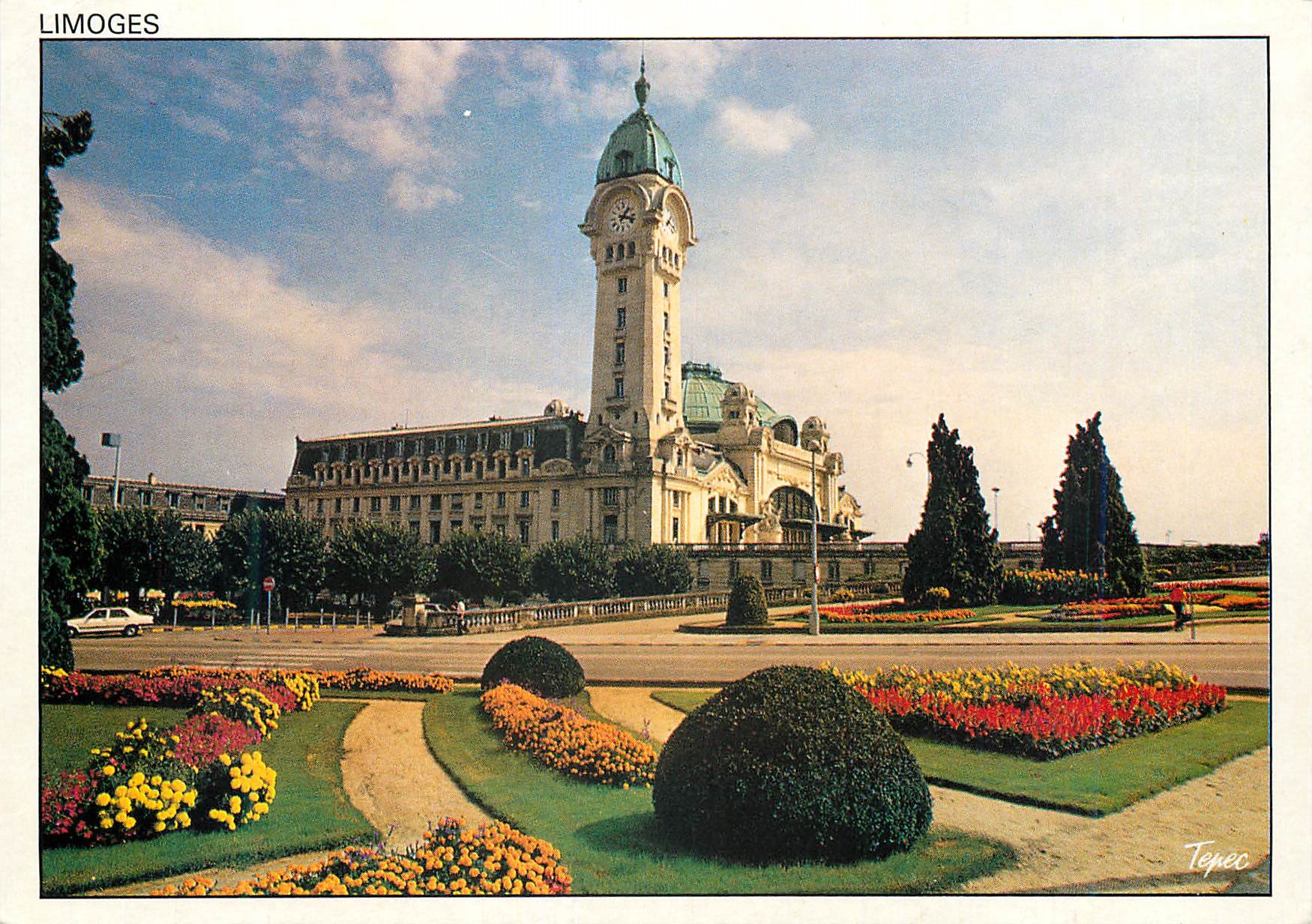 CPM Limoges La Gare des Benedictins ouverte aux voyageurs