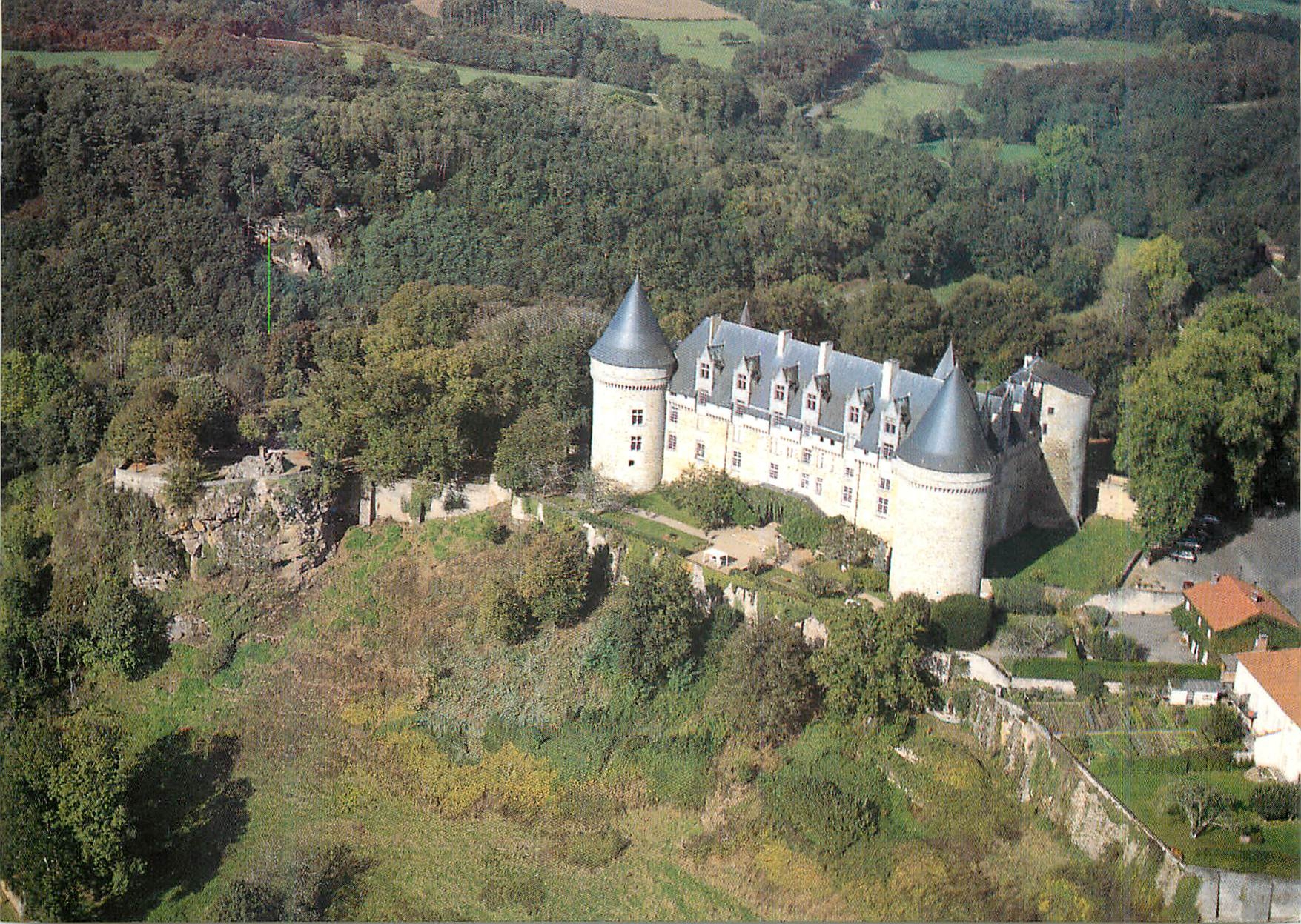 CPM Rochechouart Haute Vienne Chateau xiii et xv siecles