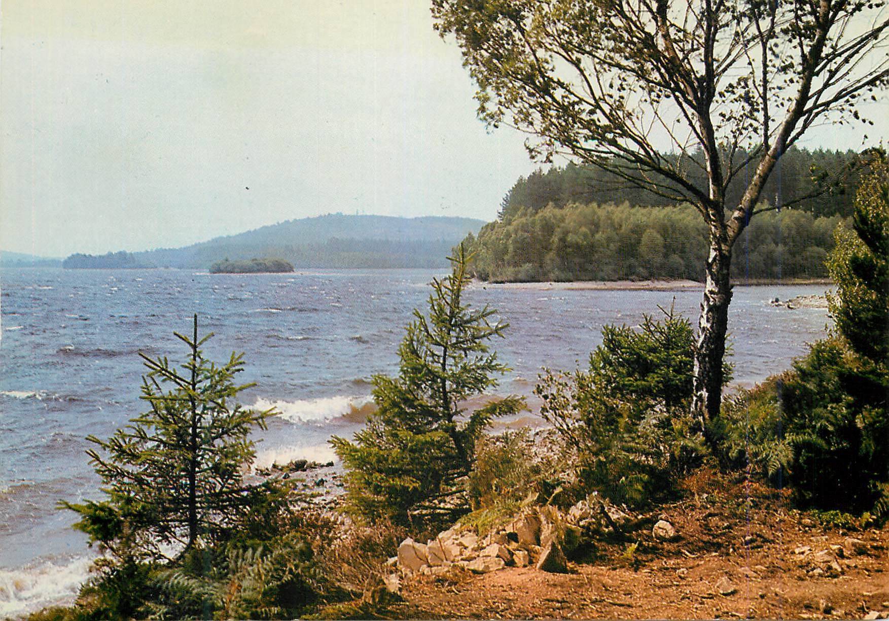 CPM Le Limousin Pittoresque Entre Royere et Peyrat le Chateau Les bords du lac de Vassiviere