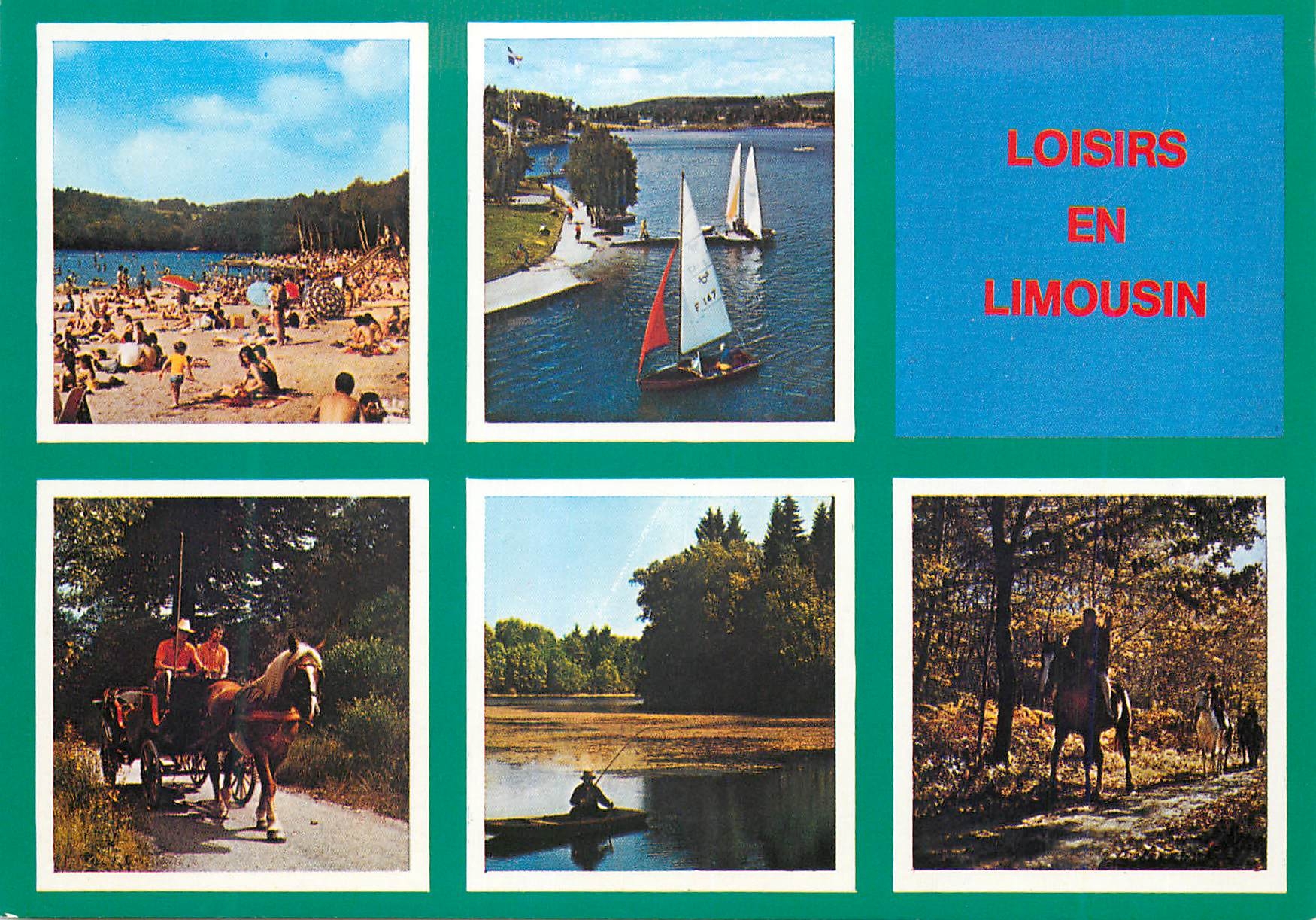 CPM Loisirs en Limousin Images de France En Limousin