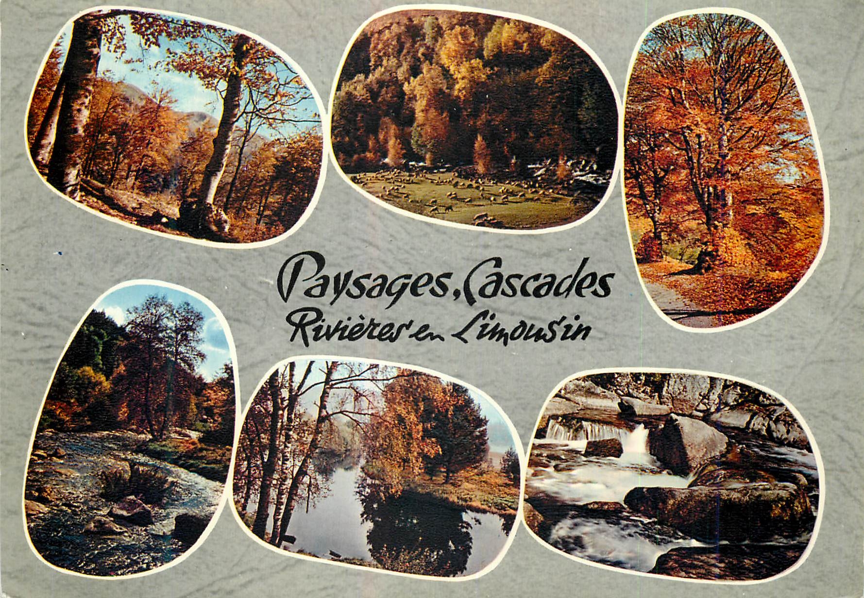 CPM Paysages Cascades Rivieres en Limousin