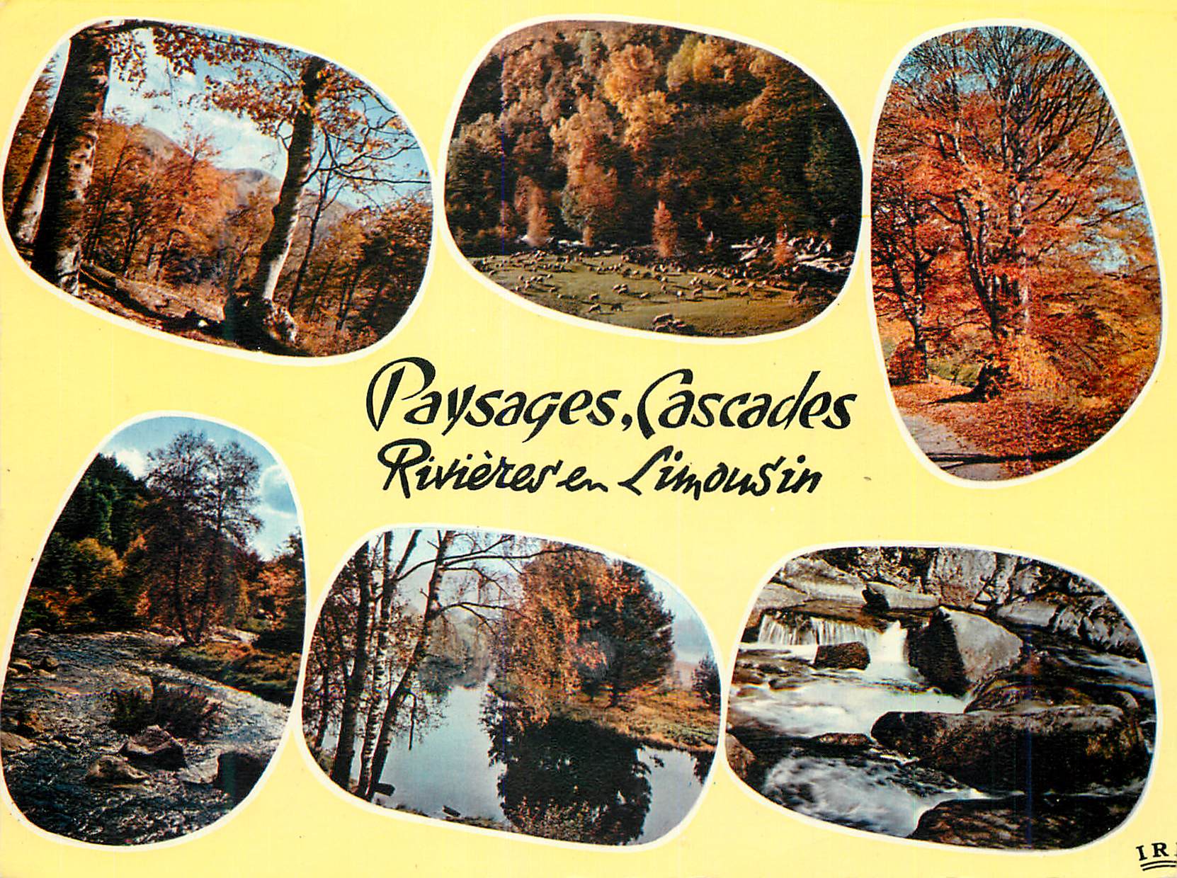 CPM Paysages Cascades Rivieres en Limousin