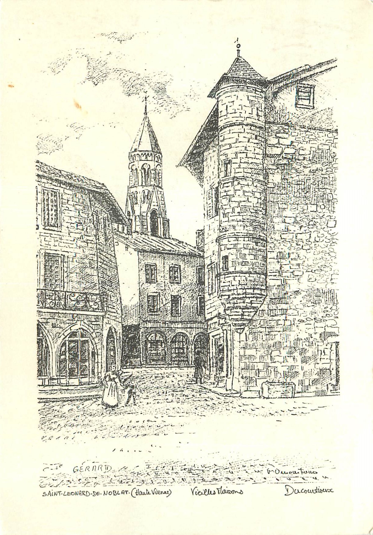 CPM Saint Leonard de Noblat Haute Vienne Sites en monuments