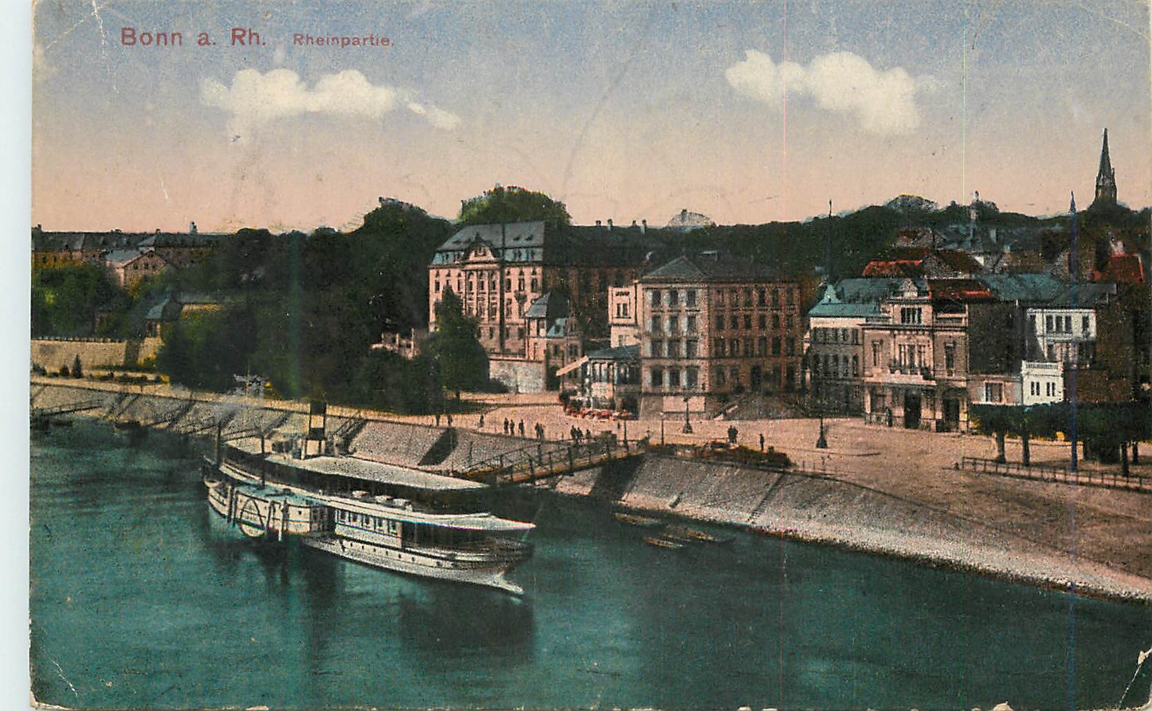 CPA Bonn a Rh Rheinpartie Bateau