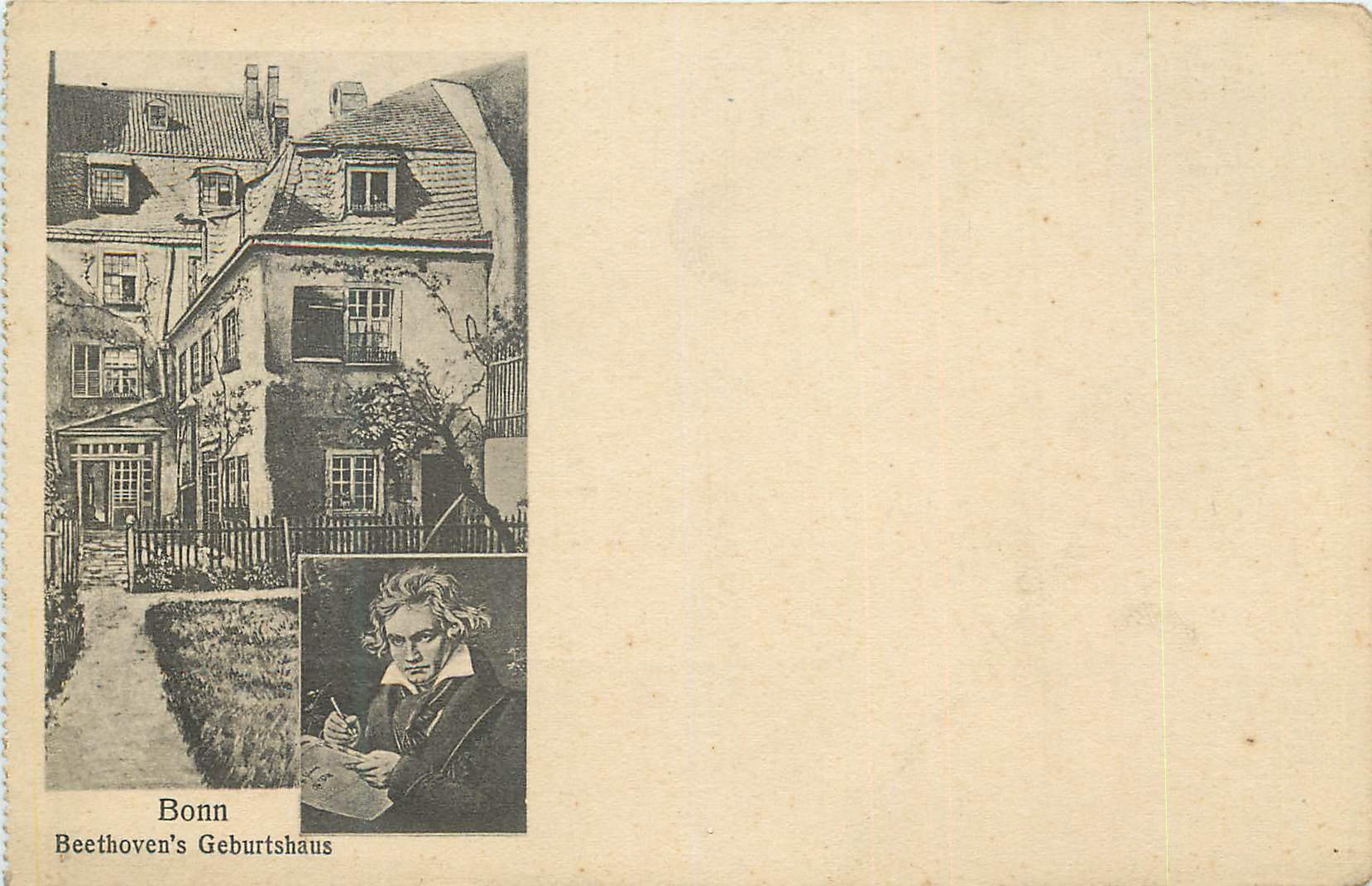 CPA Bonn Beethovens Gebursthaus