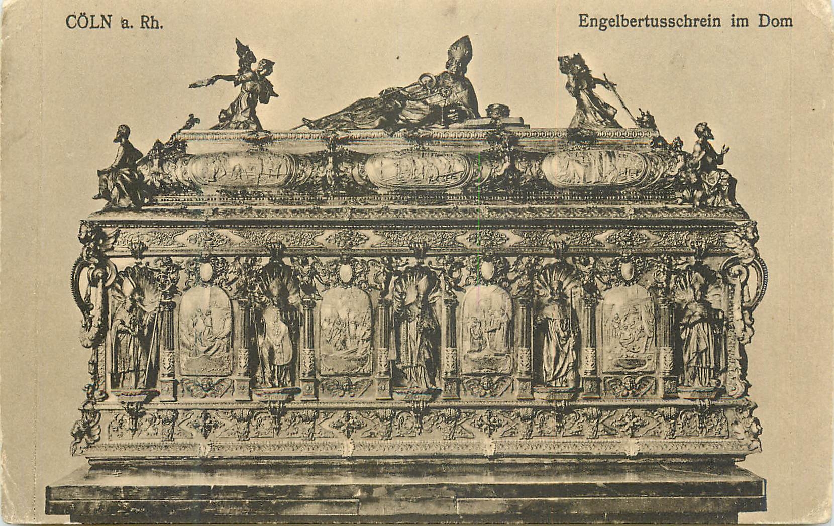 CPA Coln a Rh Engelbertusschrein im Dom