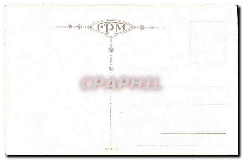 CPA Fantaisie Paysage — Verso
