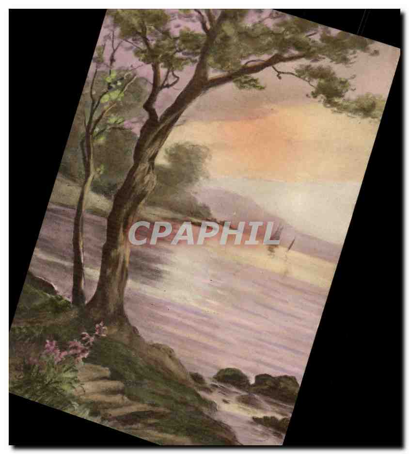 CPA Fantaisie Paysage