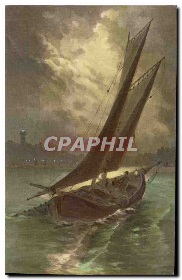 Bateau à voile — vue maritime — The O.I.A. Ledenhall St. London