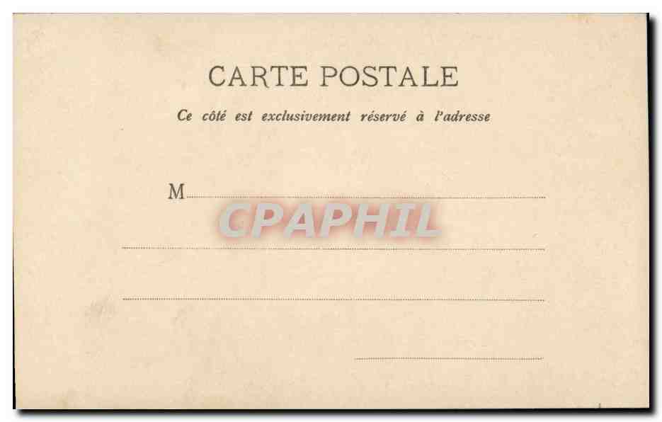 CPA Fantaisie Leo XIII (Pape Pope Leon XIII) — Rückseite