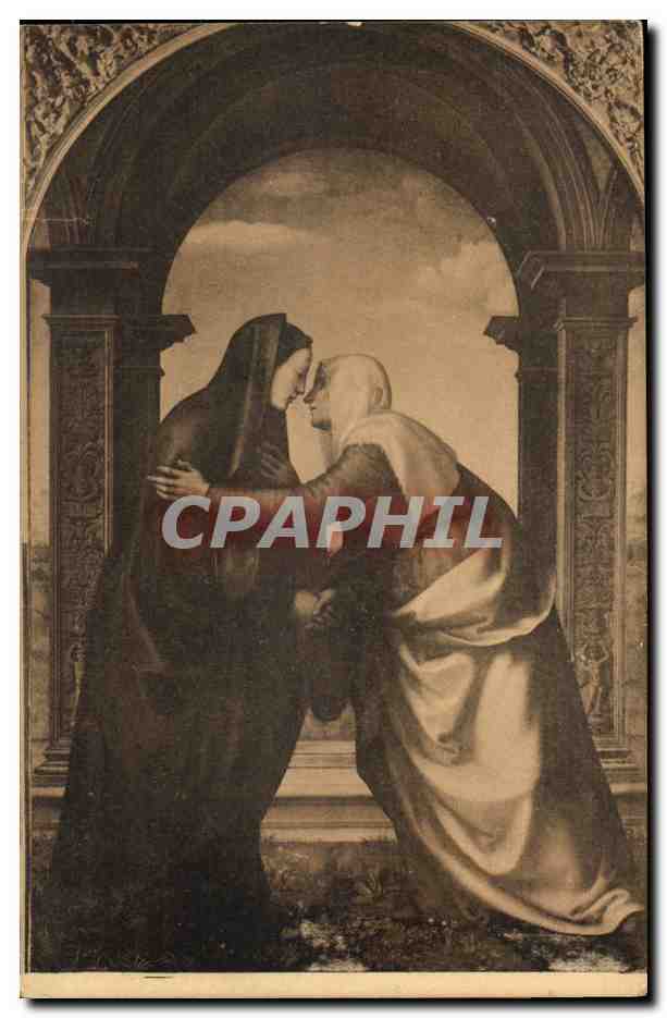 Italie Italie Firenze CPA La Visitazione (Mariotto Albertinelli) 
