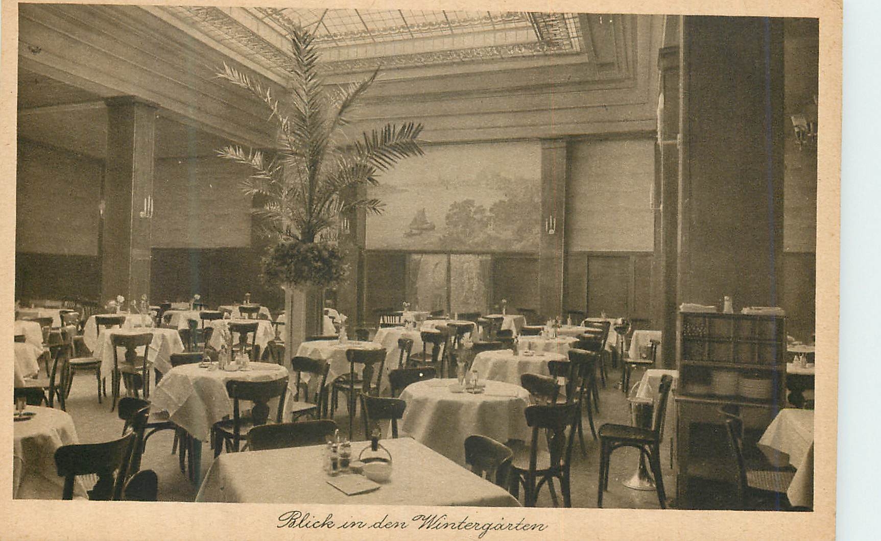 CPA Blick in der Wintergarten Urbans Getstatte am Ring Koln Hohenzollernring