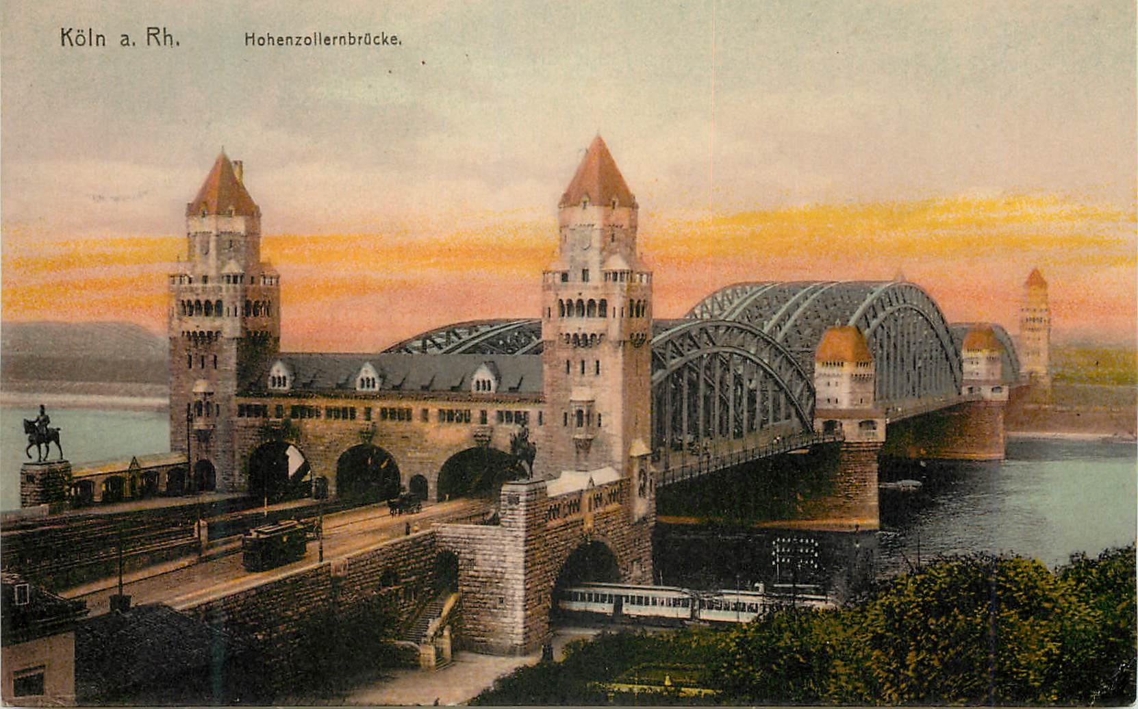 CPA Koln a Rh Hohenzollernbrucke