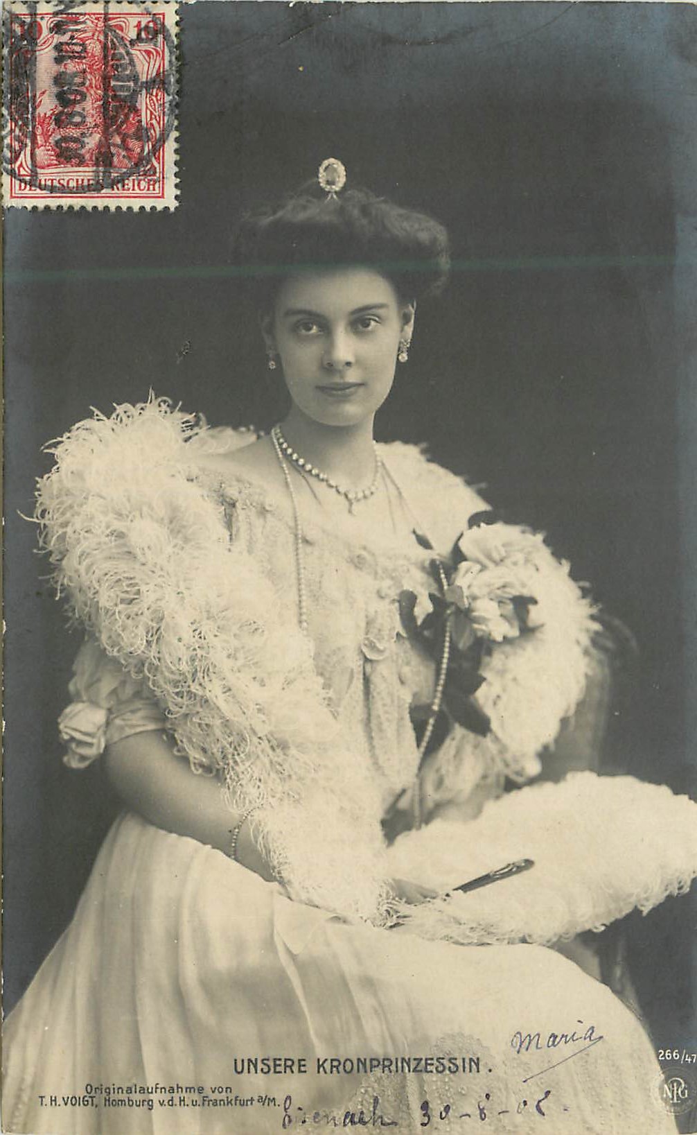 Notre Kronprinzessin Maria — T.H. Voigtl, Homburg v.d.H. u. Frankfurt a.M. — N° 266/47