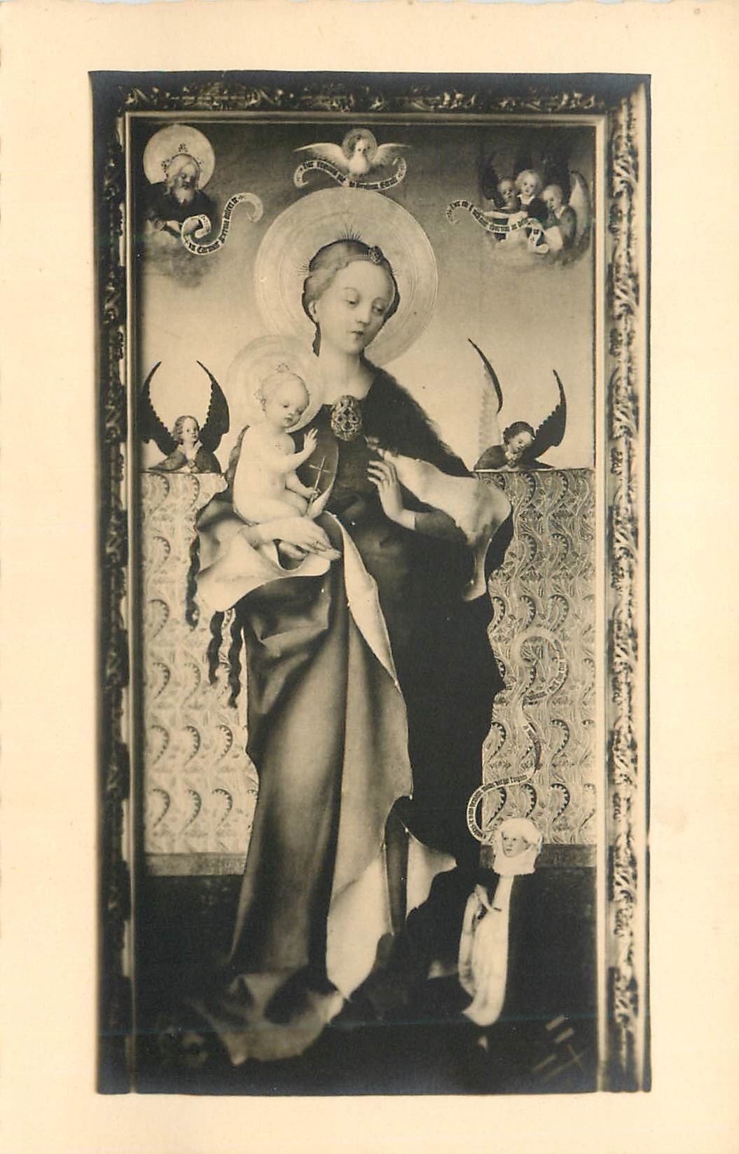 CPA Vierge Cologne Musee de l'archeveche La Vierge et l'enfant