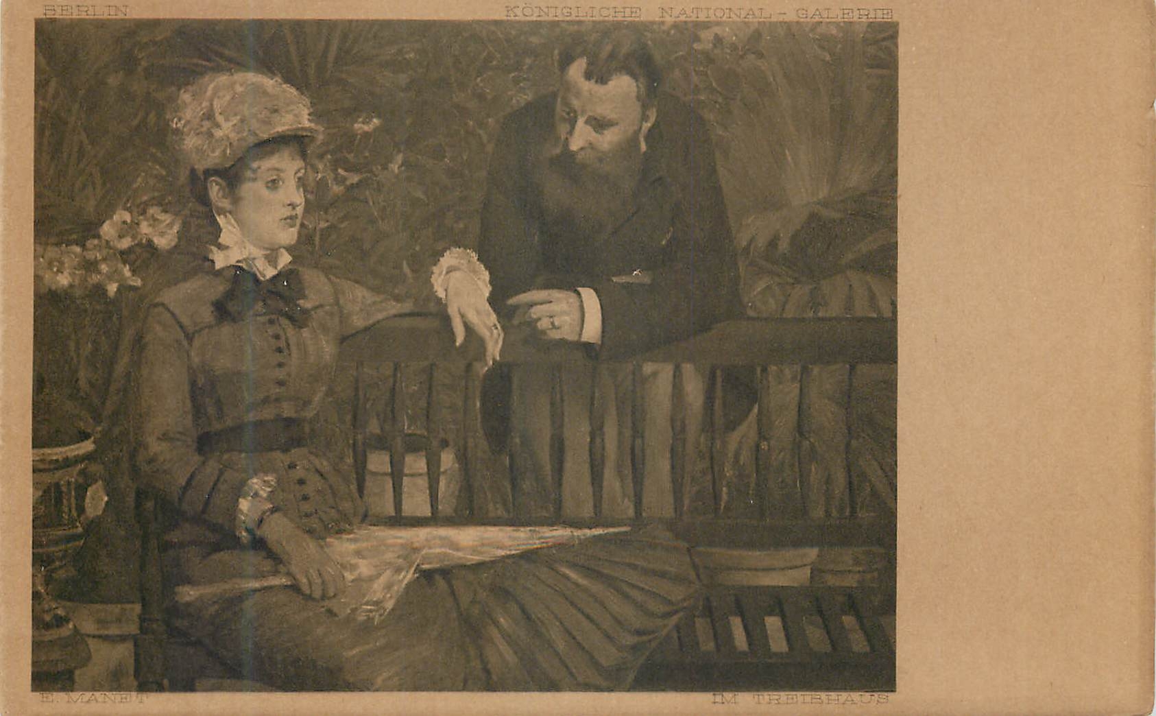 CPA J B Berlin Manet