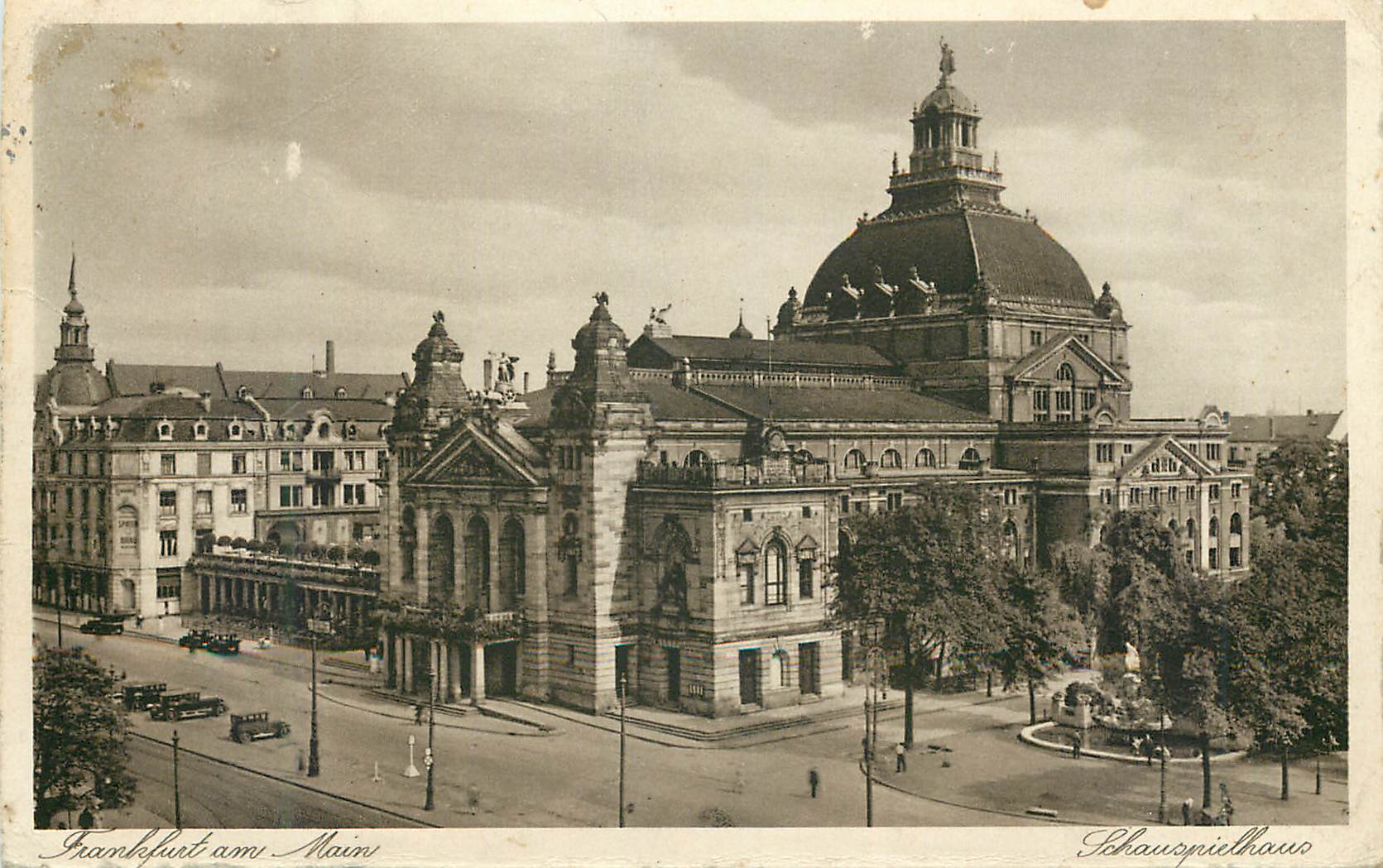 Frankfurt am Main — Bühnen- und Bauhauspielhaus — Verlag R. Kellner, Nr. 3