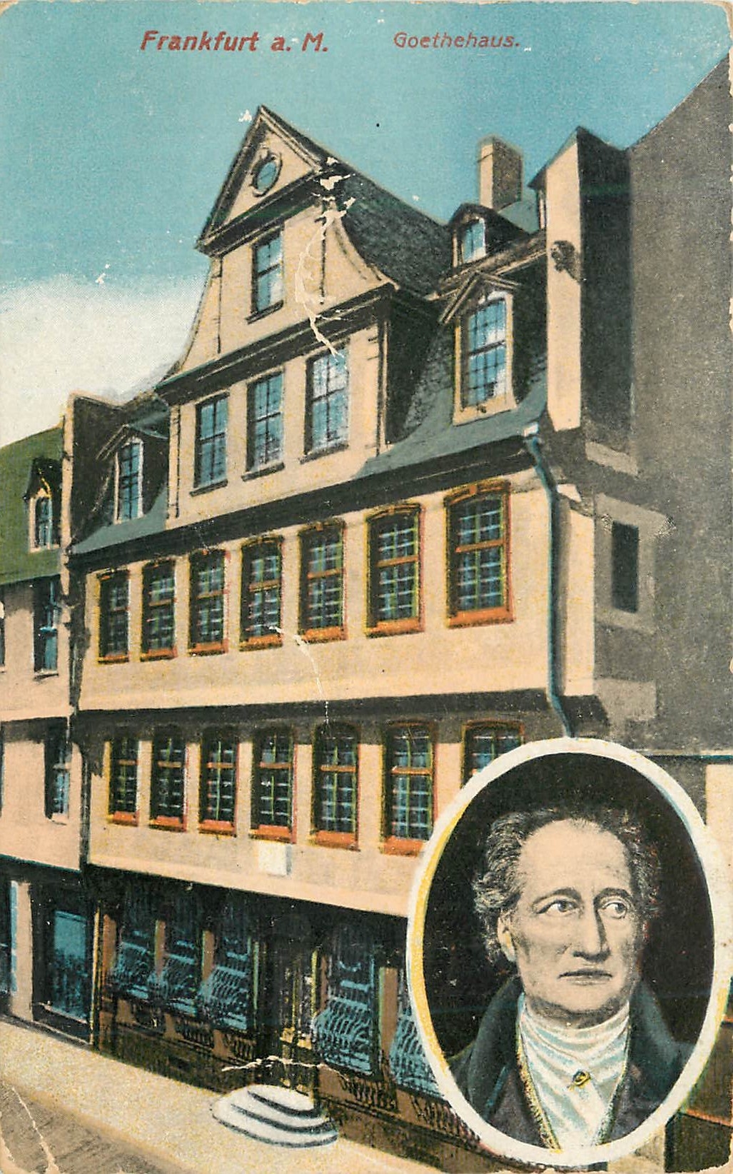 Frankfurt a.M. — Goethe House — Publisher Odmar Zieber, Munich
