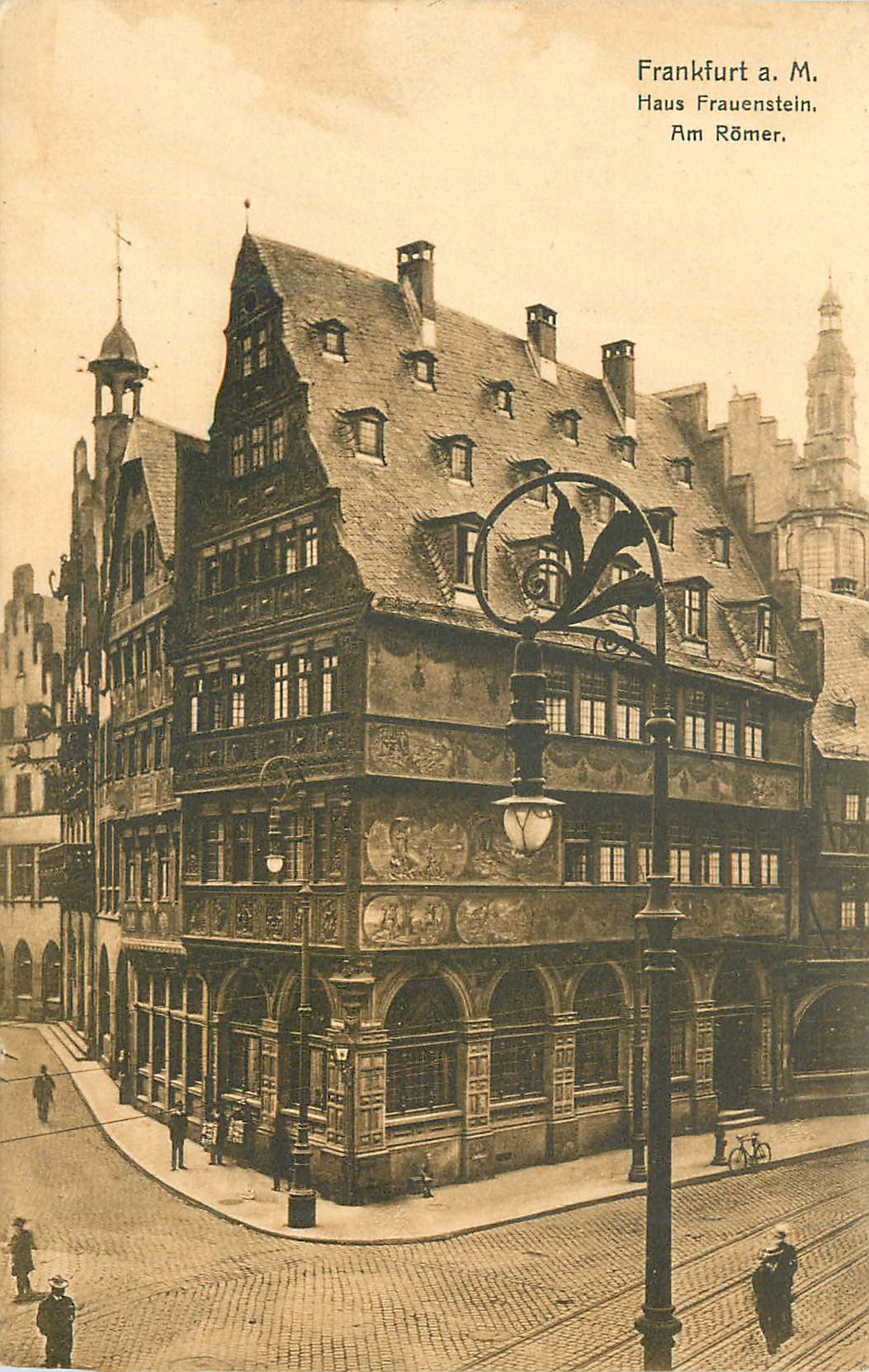CPA Frankfurt aM Haus Frauenstein Am Romer