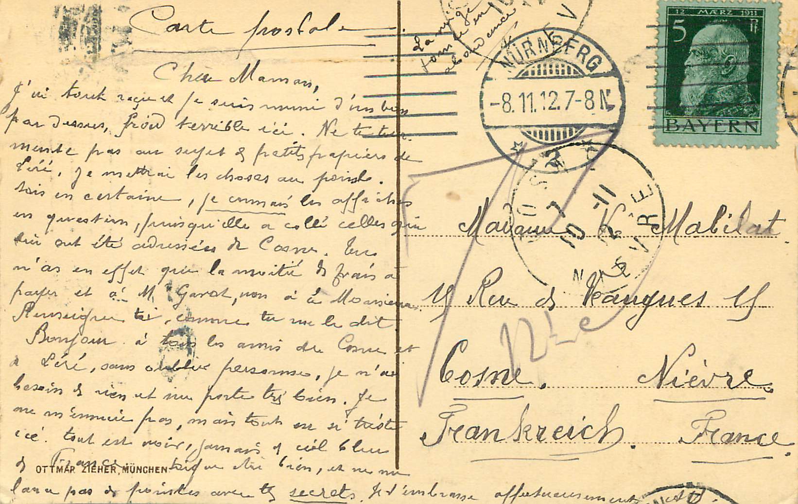 CPA Nurnberg Frauentor — Back
