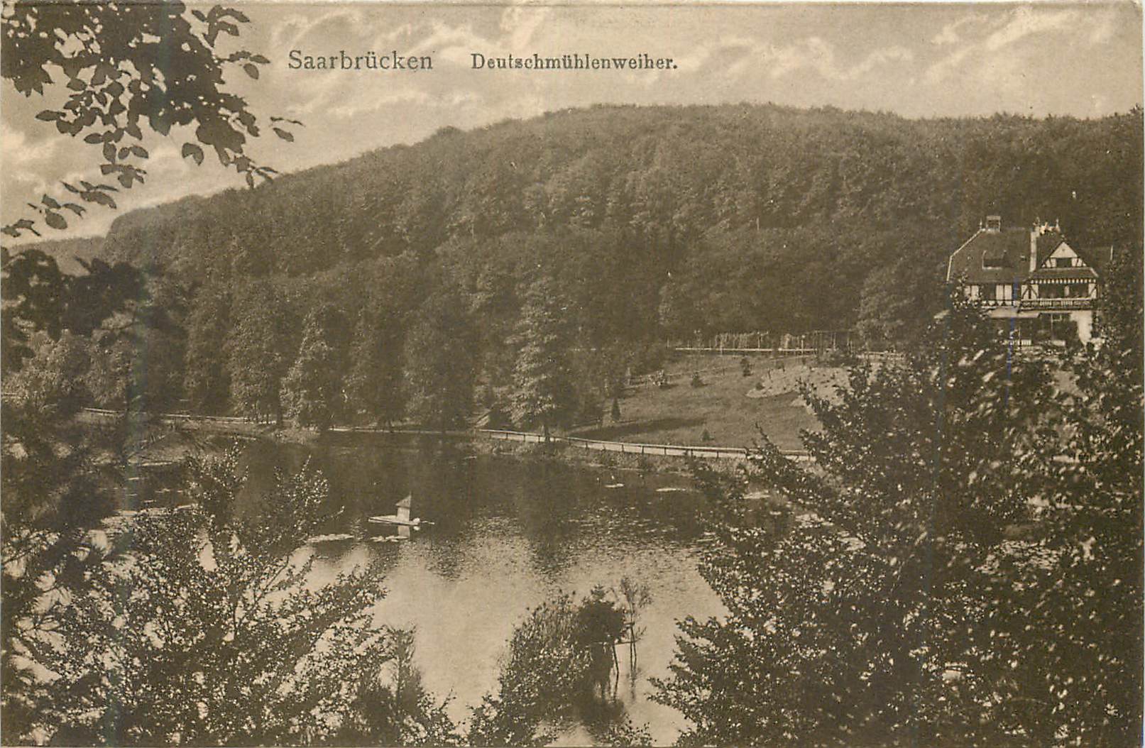 CPA Saarbrucken Deutschmuhlenweiher
