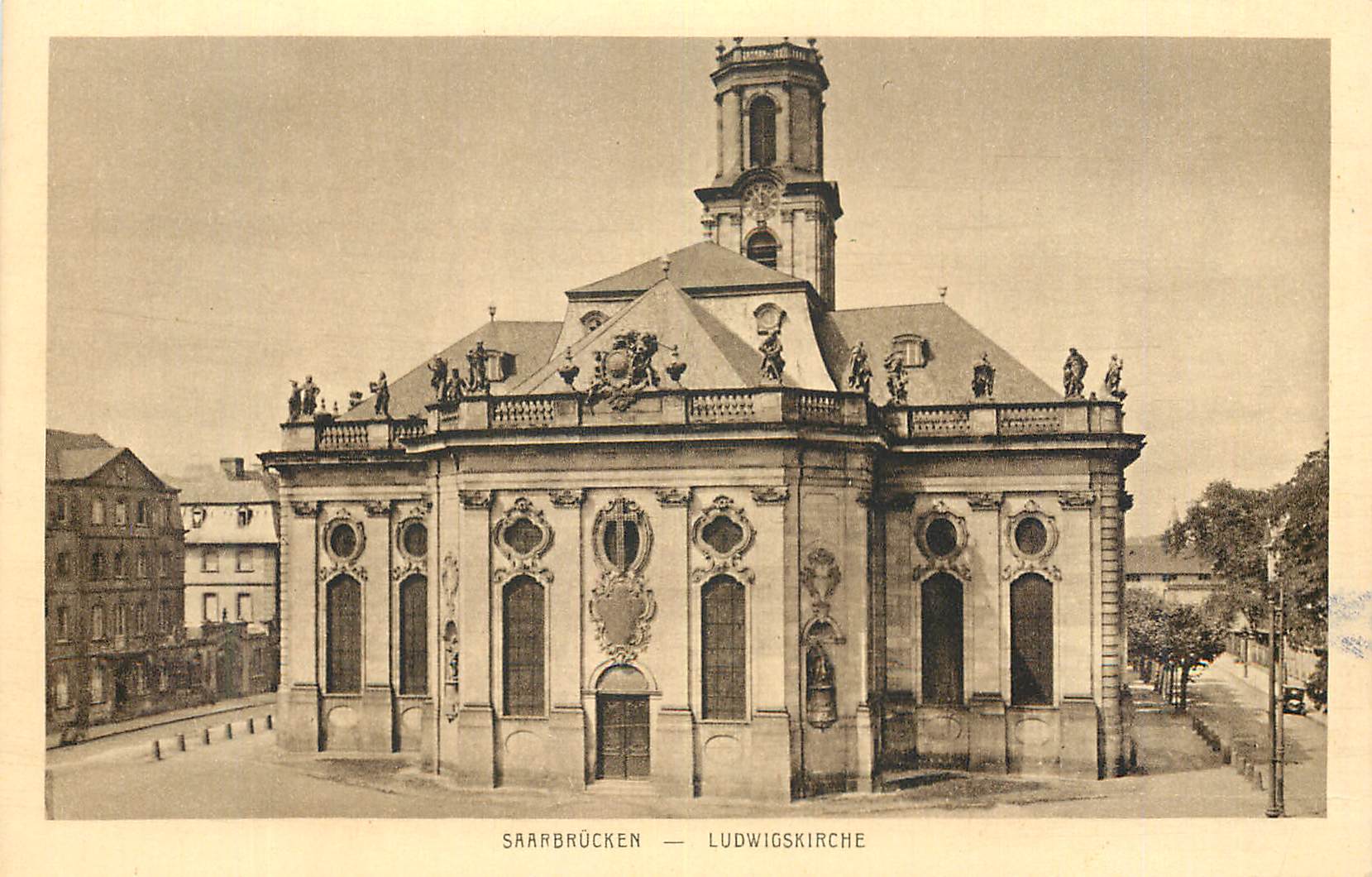 CPA Saarbrucken Ludwigskirche